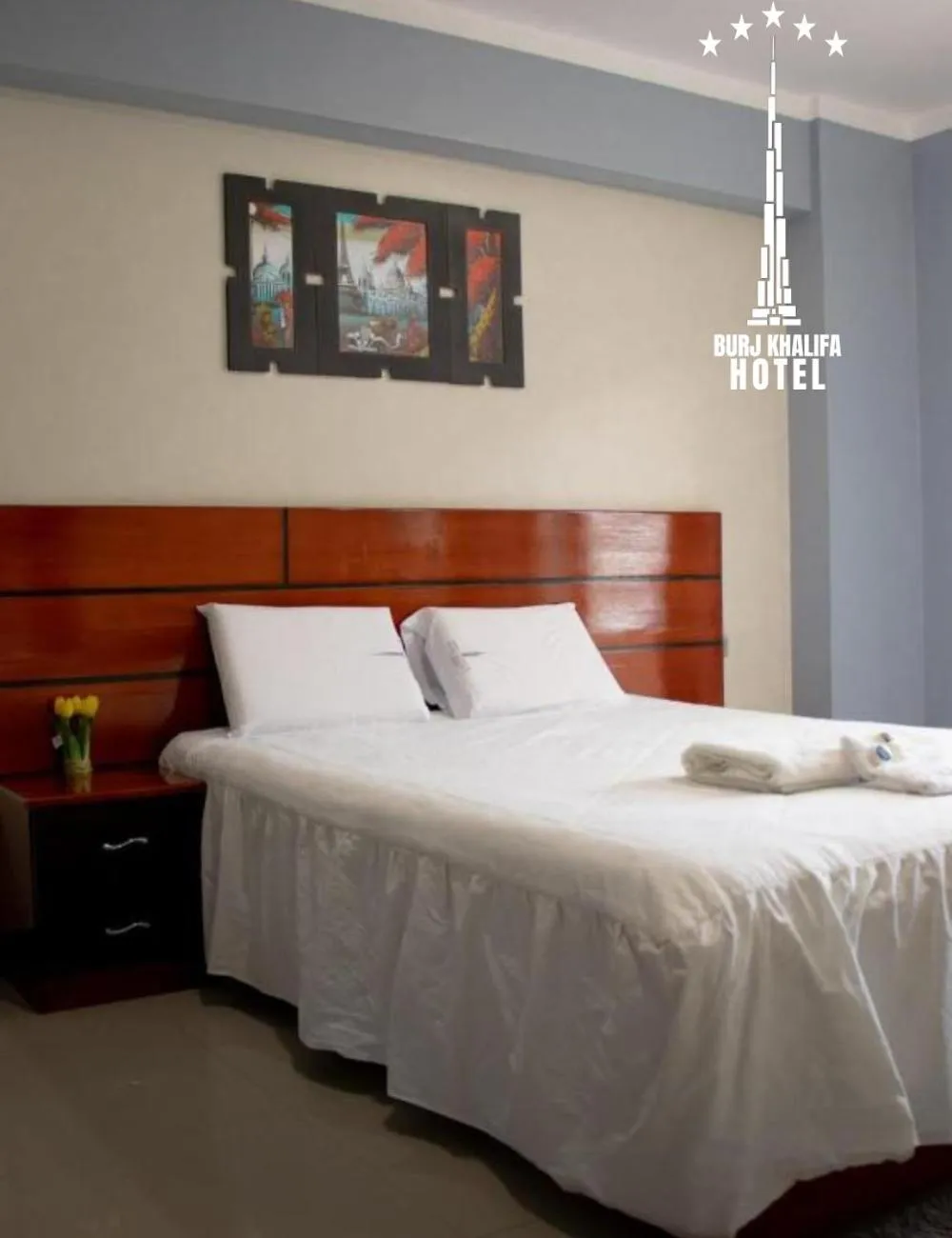 Bed in Hotel Burj Khalifa