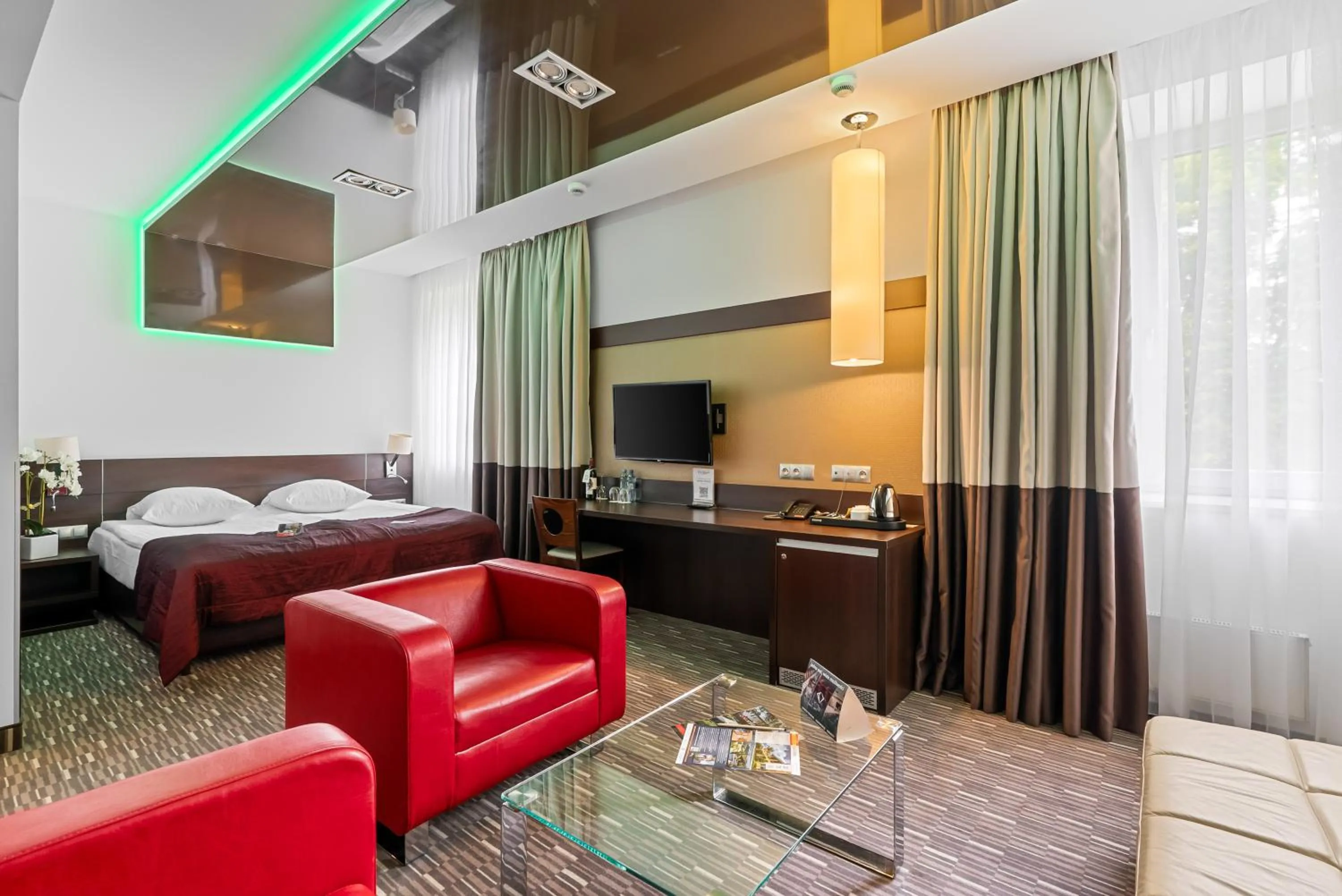 Bed in Park Hotel Diament Zabrze - Gliwice
