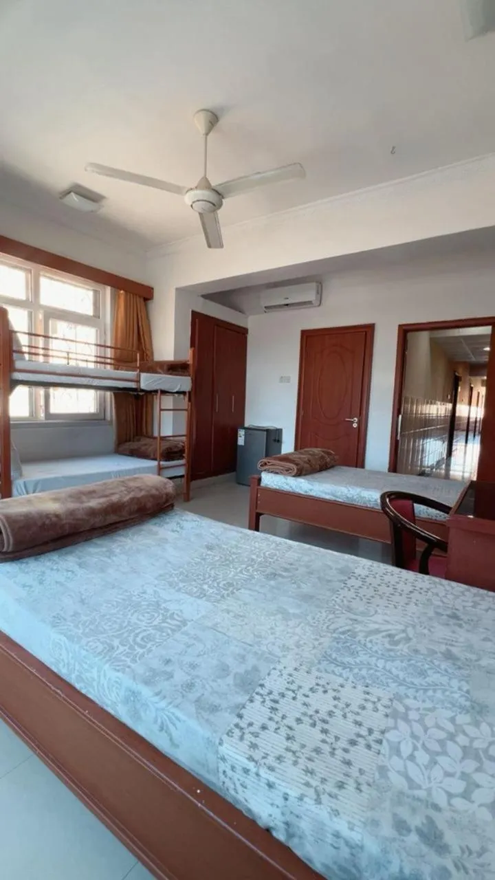 Bed in Rainbow Hotel