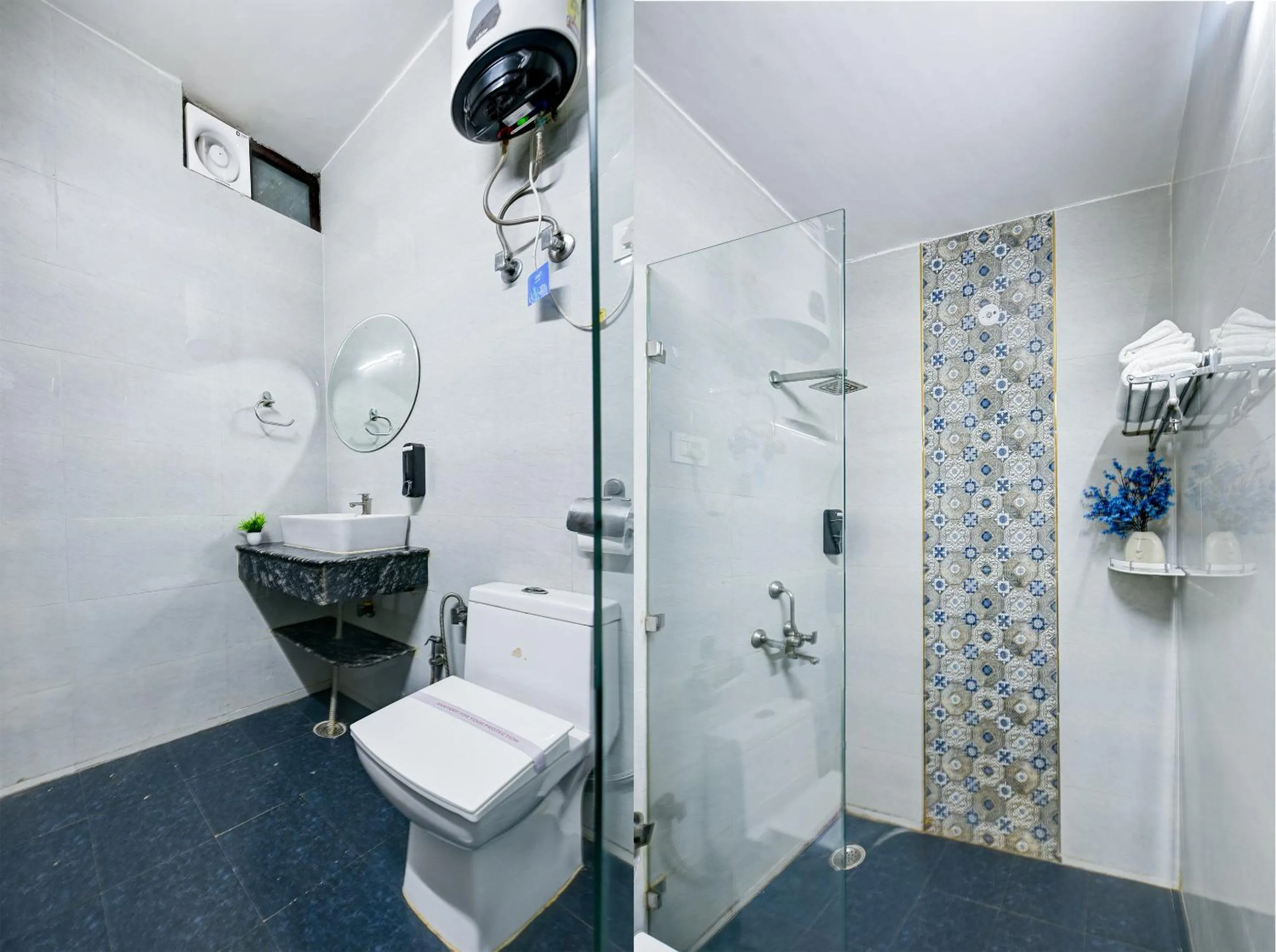 Shower in Gallivanto Inn