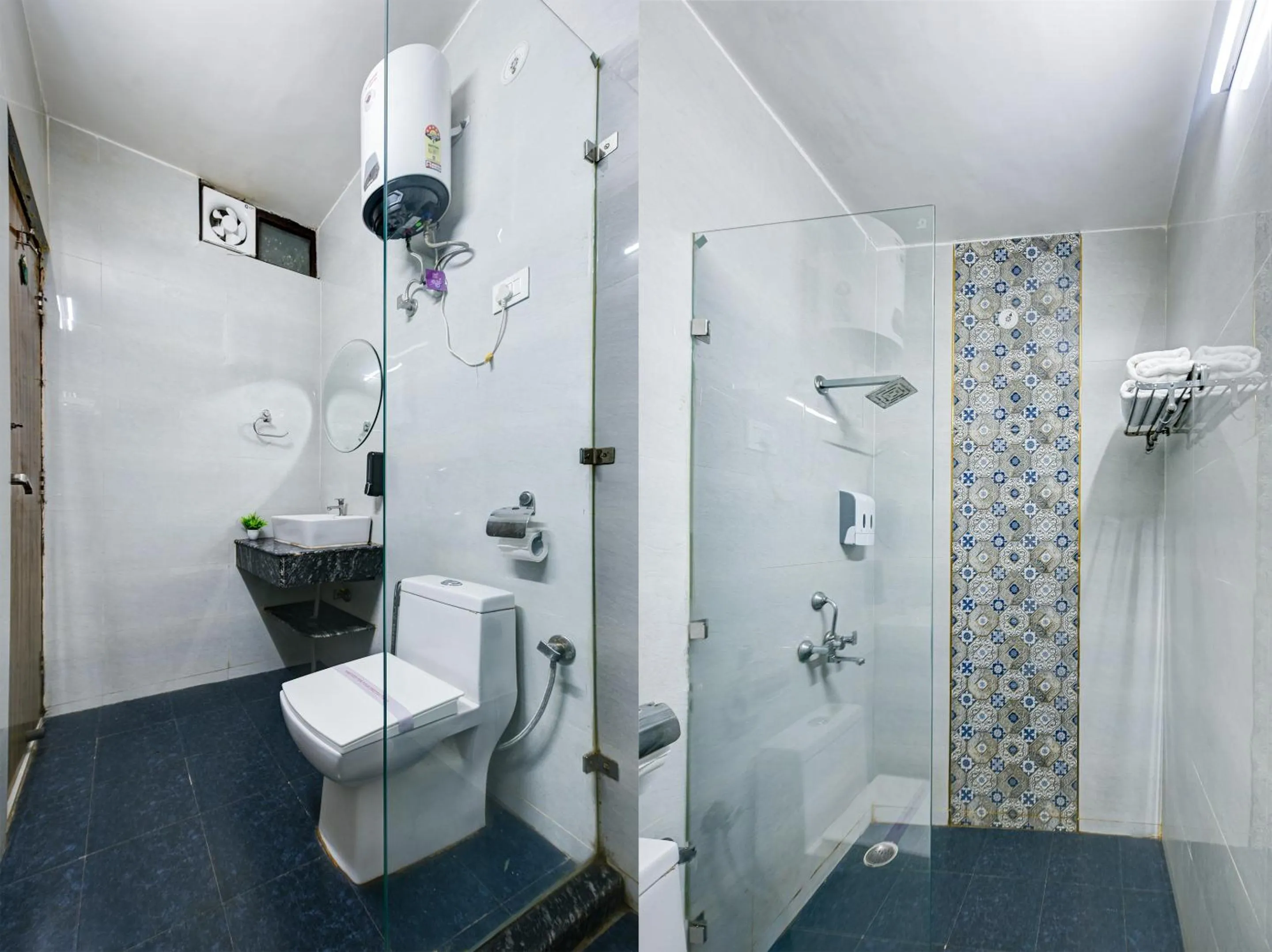 Shower in Gallivanto Inn