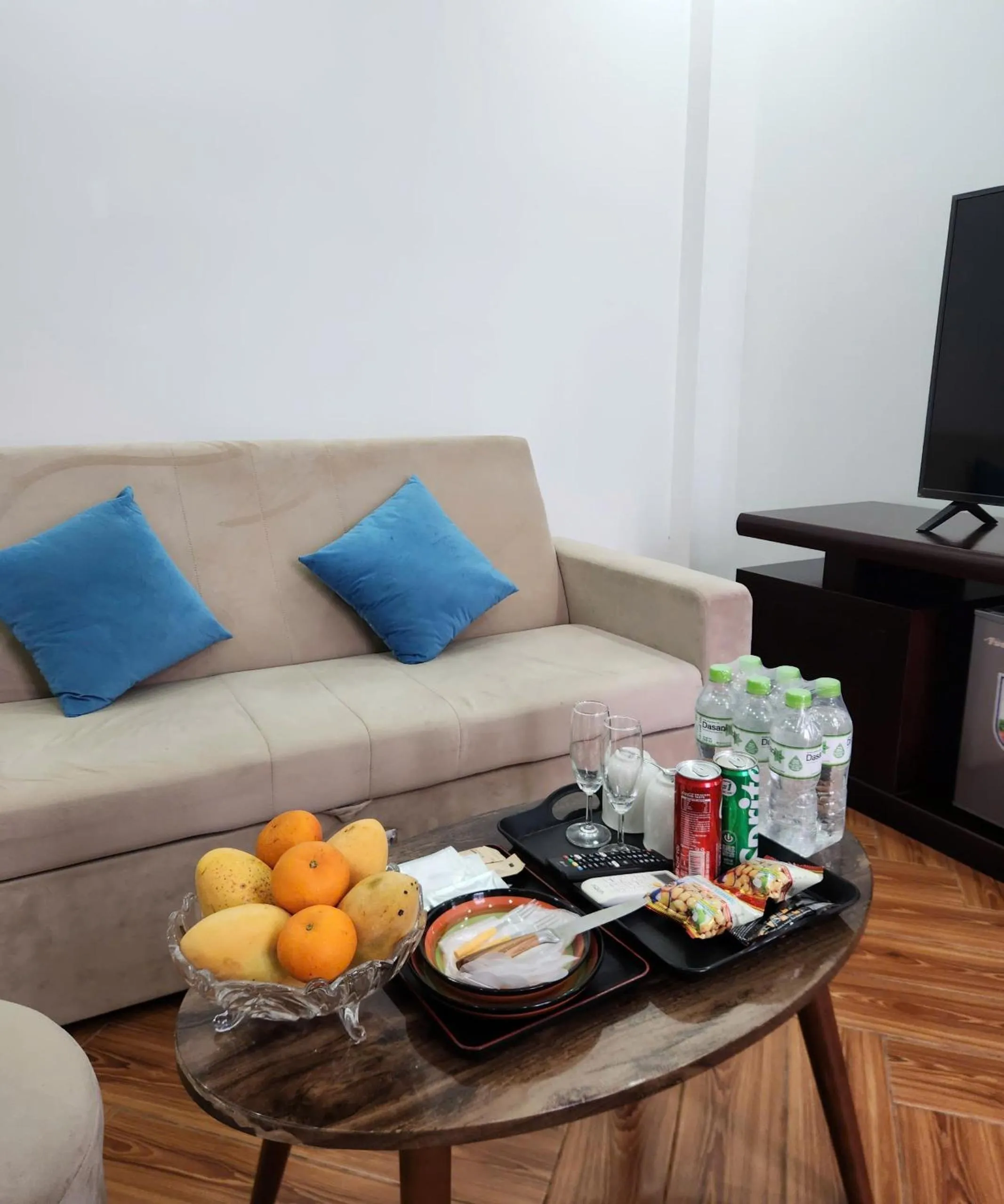 Living room in BREAKING DAWN- TAEYANG Hotel Phú Quốc