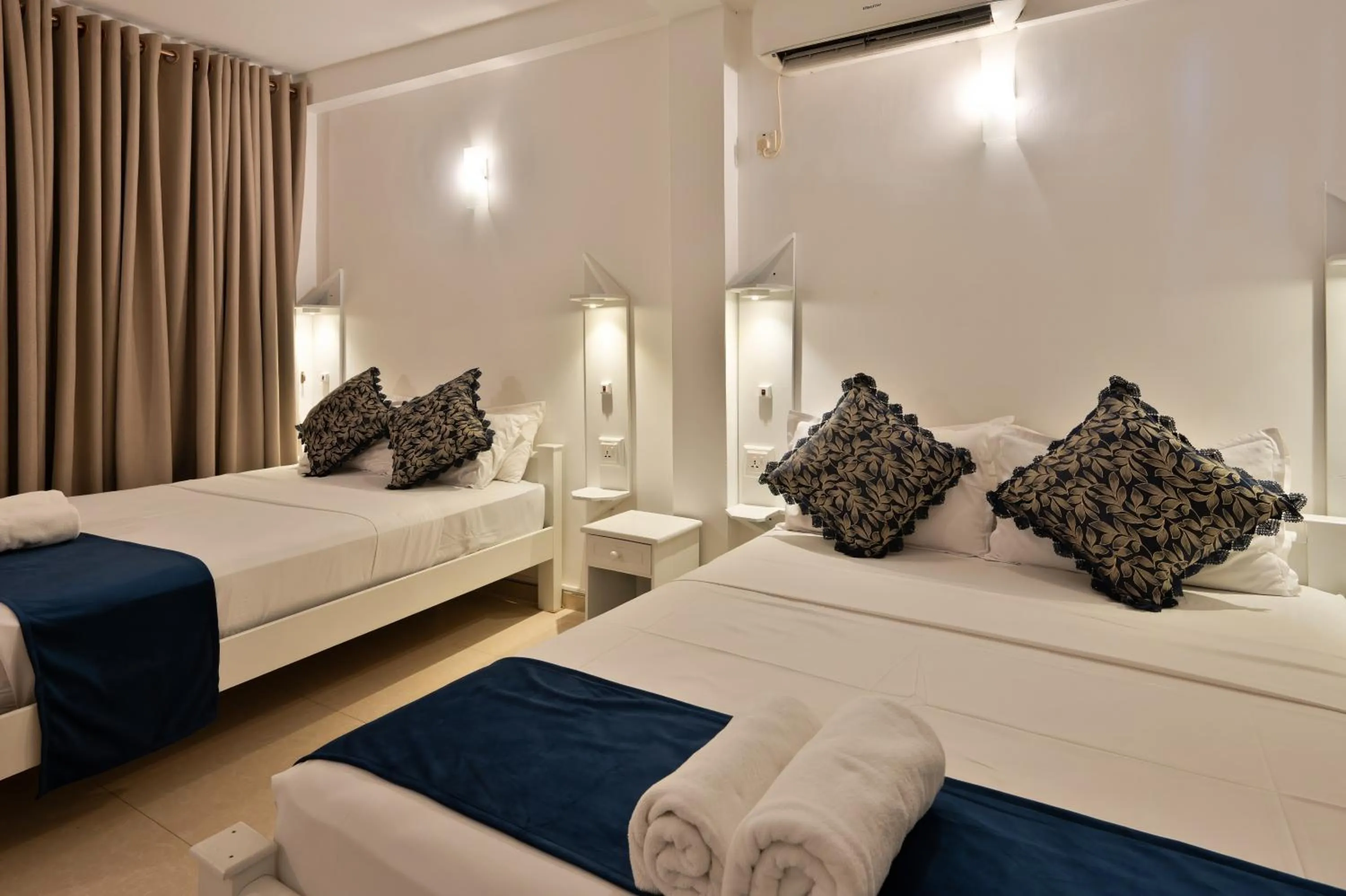 Bed in The Empyrean Airport Transit Hotel