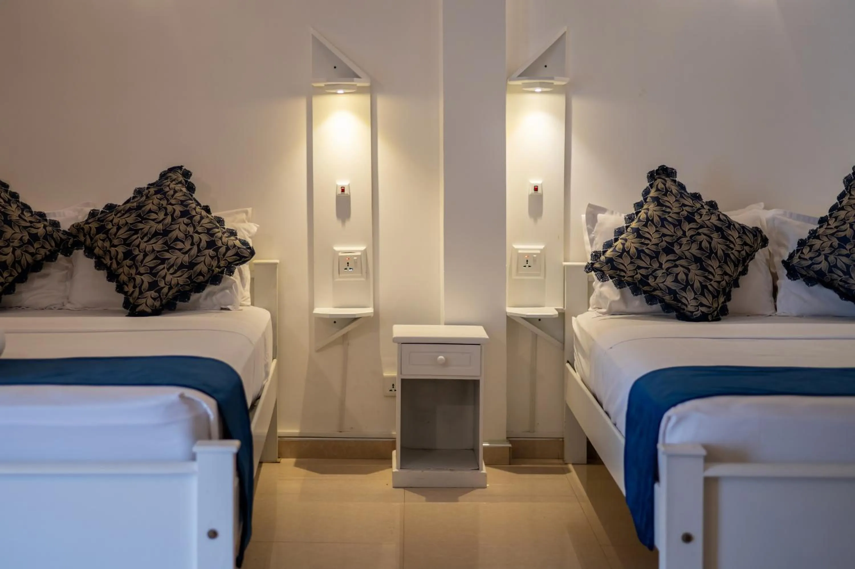 Bed in The Empyrean Airport Transit Hotel