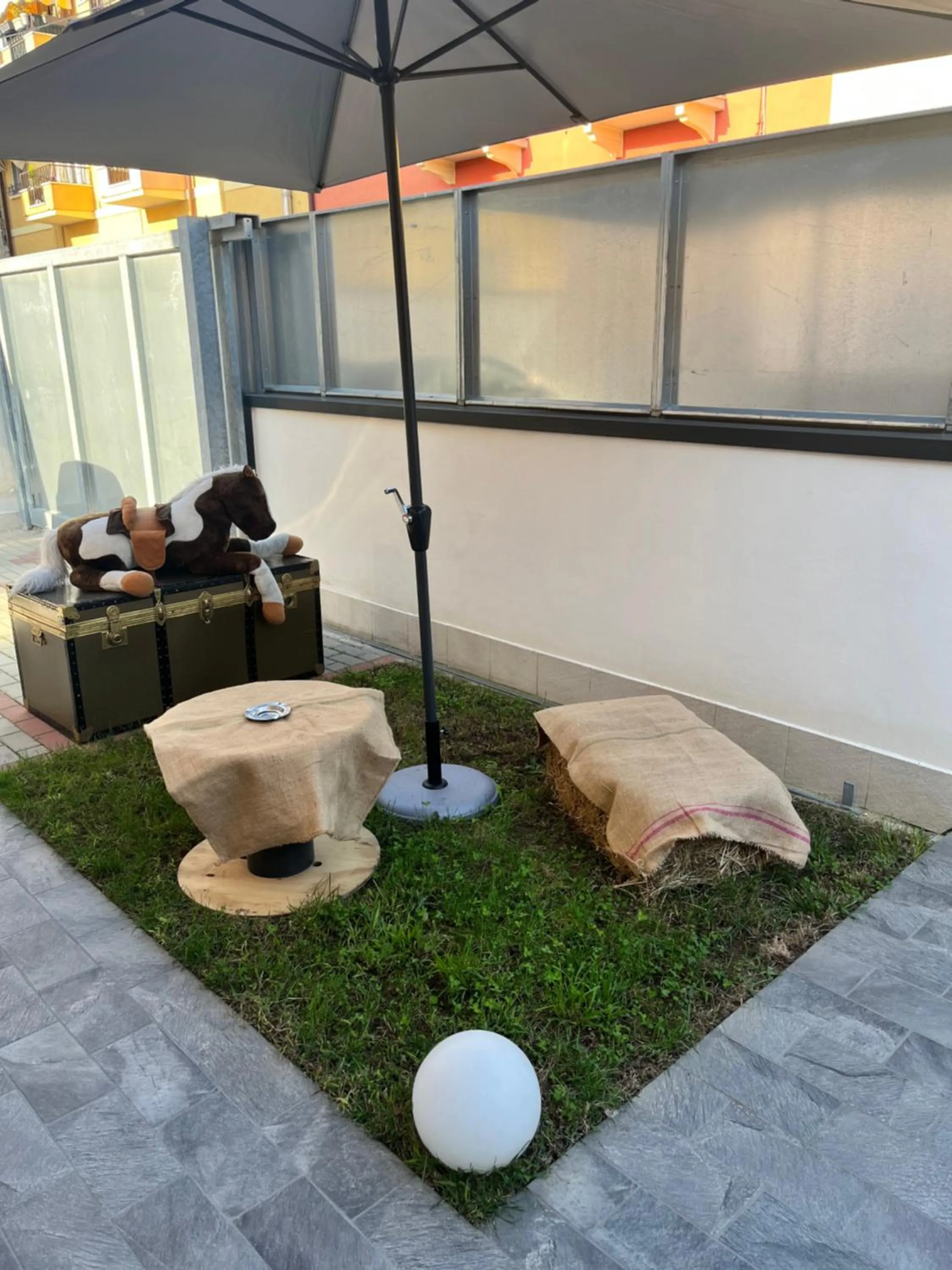 Garden in B&B La casa di Ale