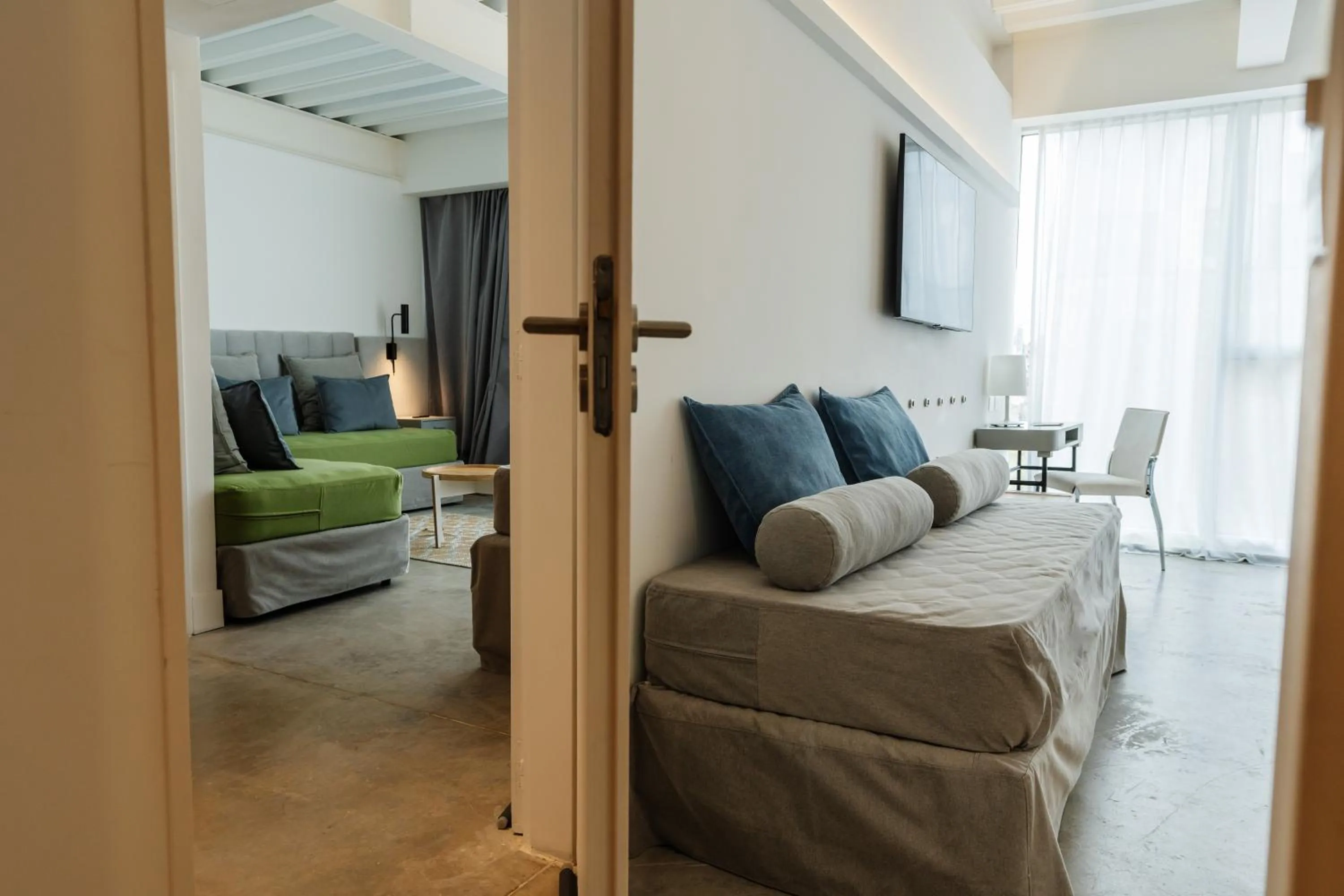 Seating area, Bed in Vain Boutique Hotel