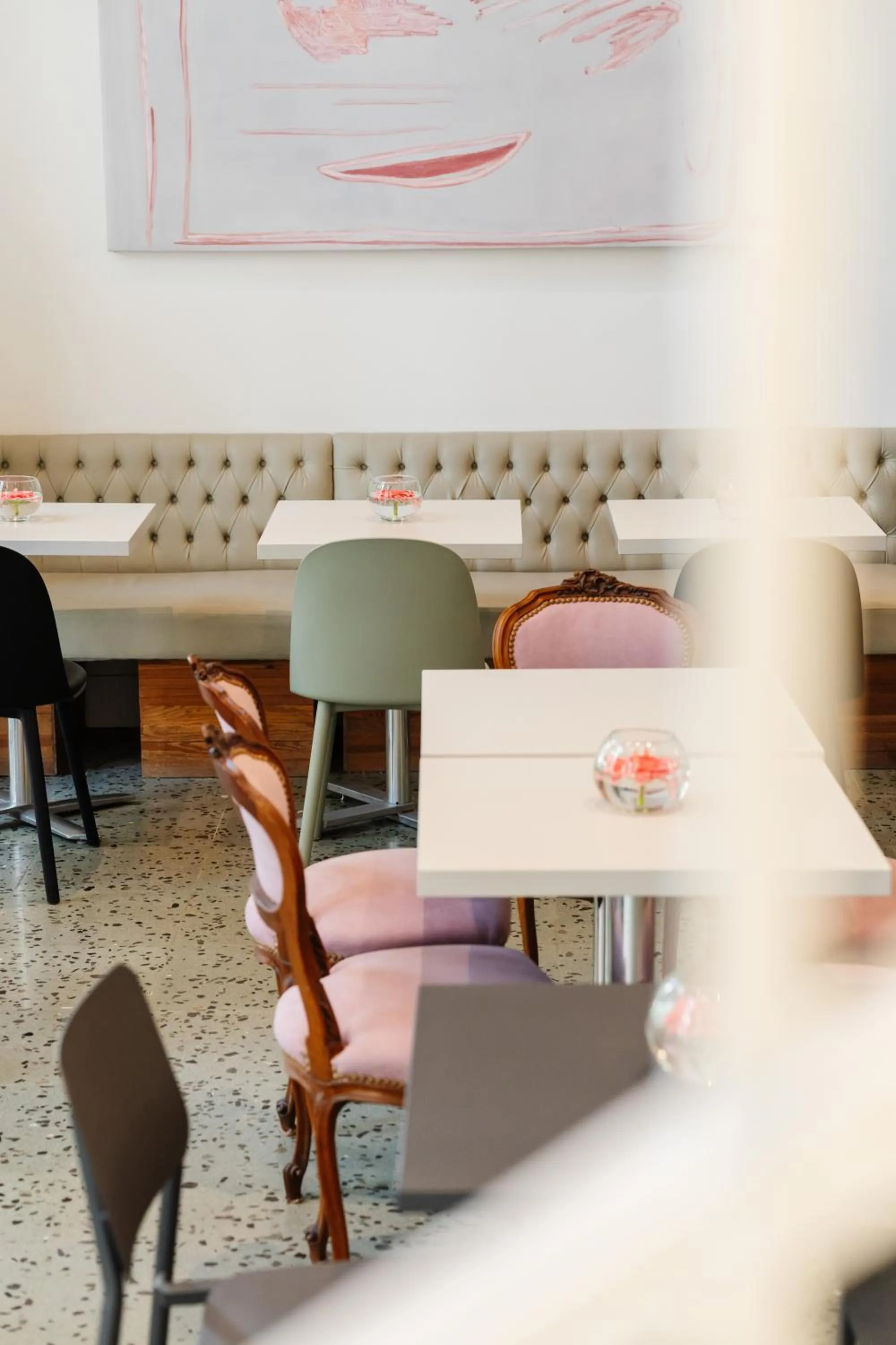 Restaurant/places to eat in Vain Boutique Hotel