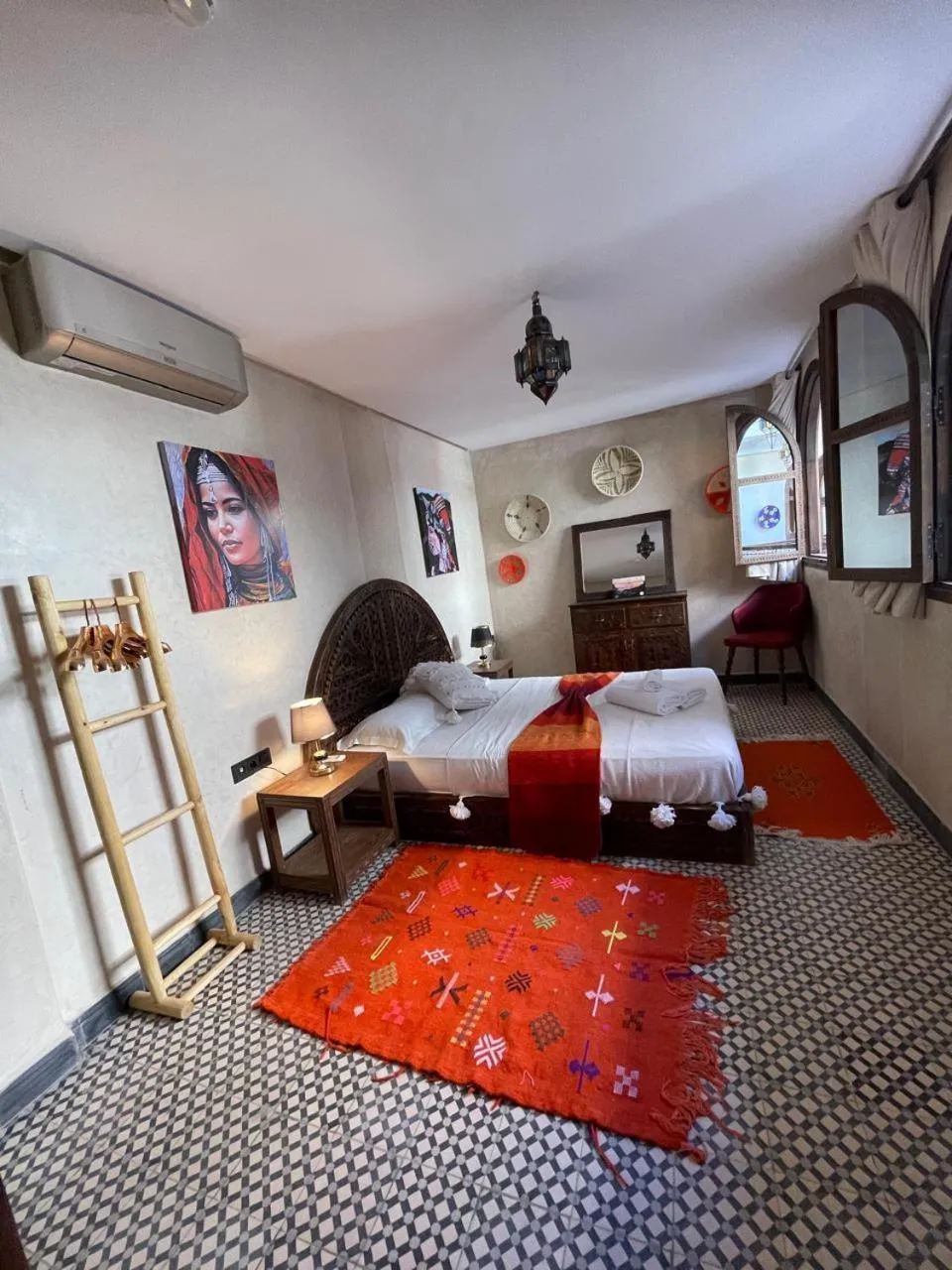 Bed in Auberge RIAD DLIM Tamraght
