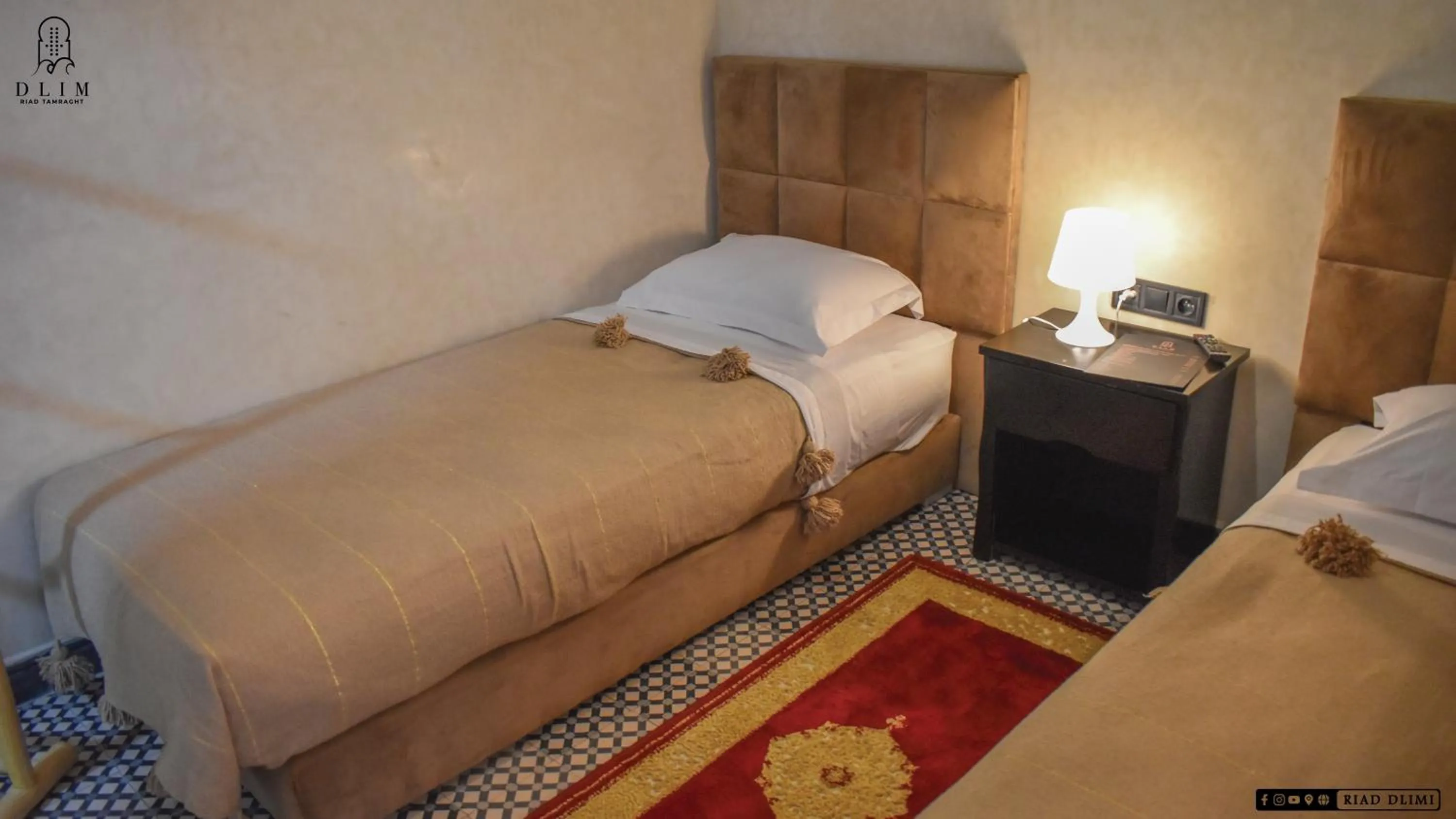 Bedroom, Bed in Auberge RIAD DLIM Tamraght