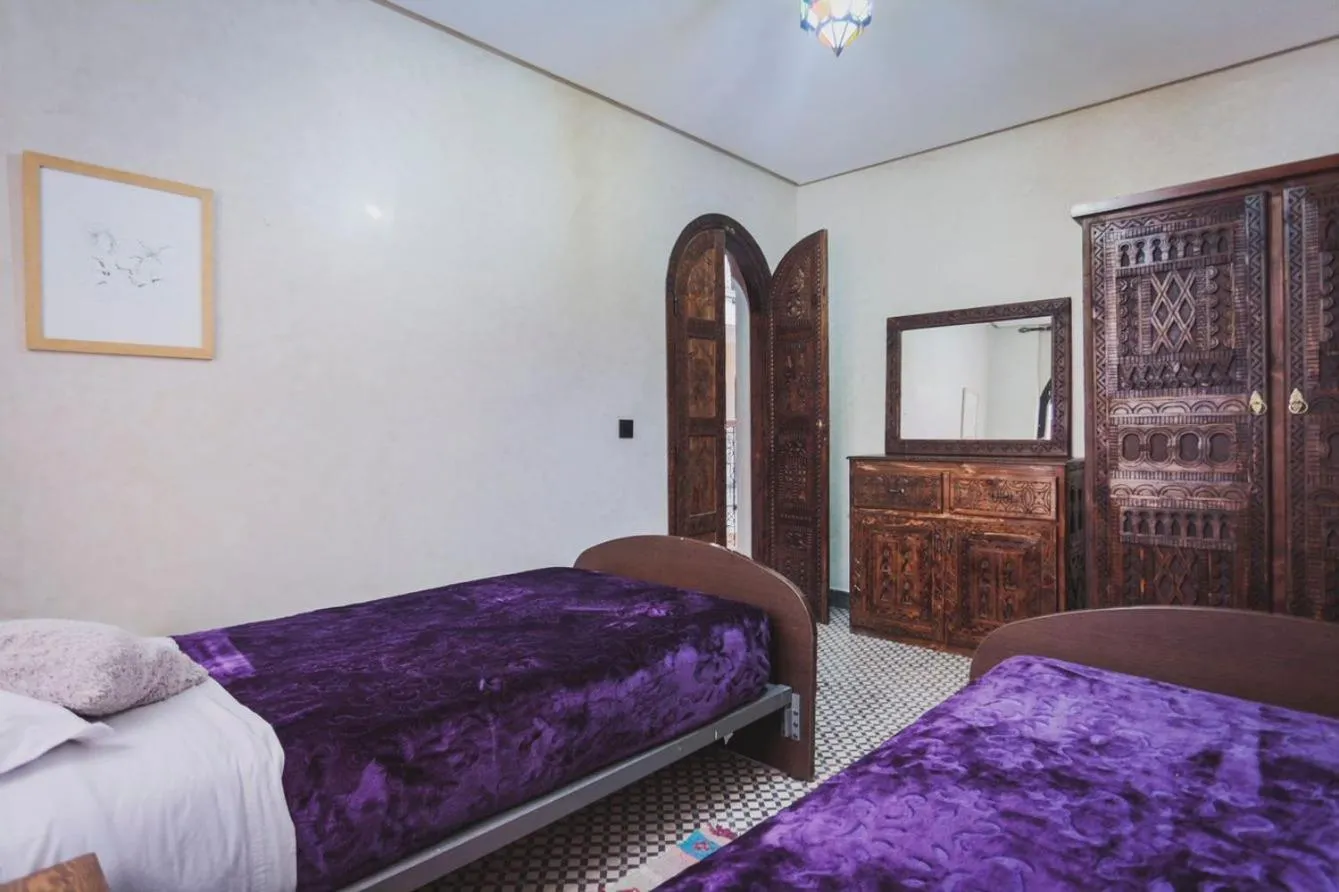Bed in Auberge RIAD DLIM Tamraght