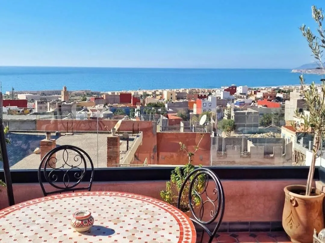 Patio in Auberge RIAD DLIM Tamraght