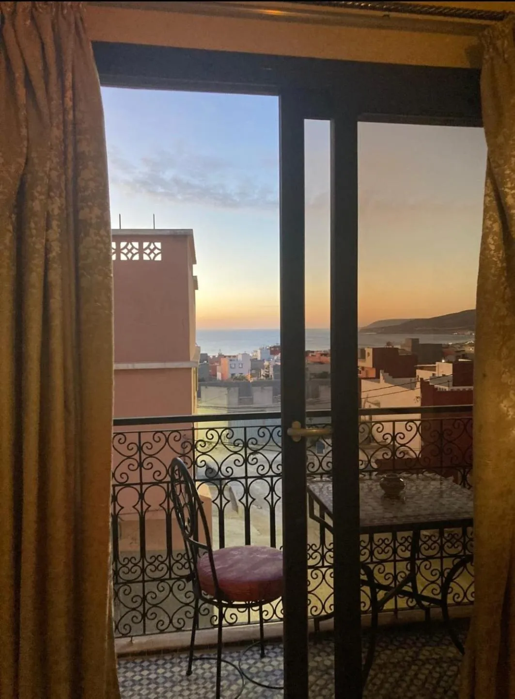 Sea view in Auberge RIAD DLIM Tamraght