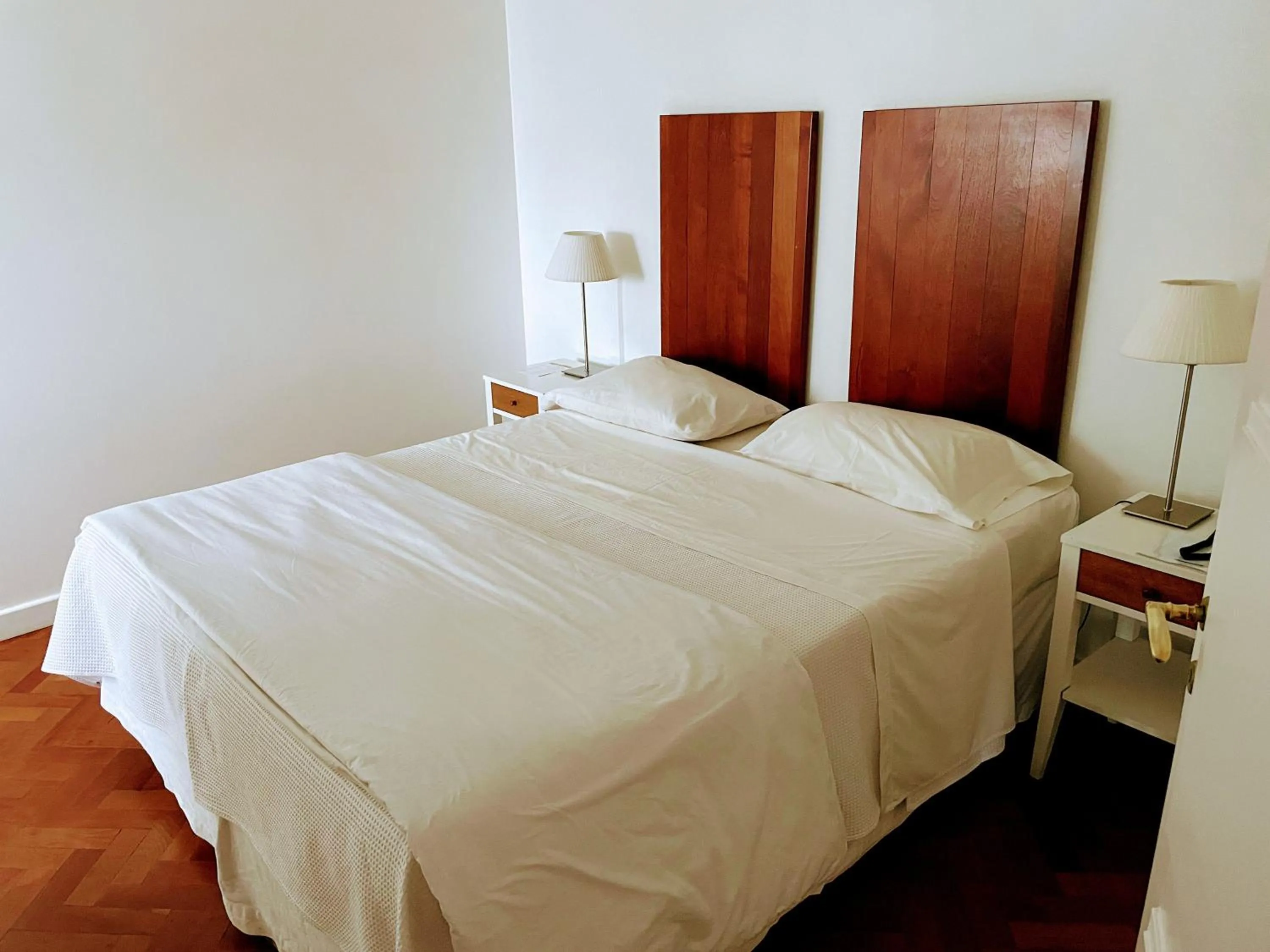 Bed in Hotel Tunquelén