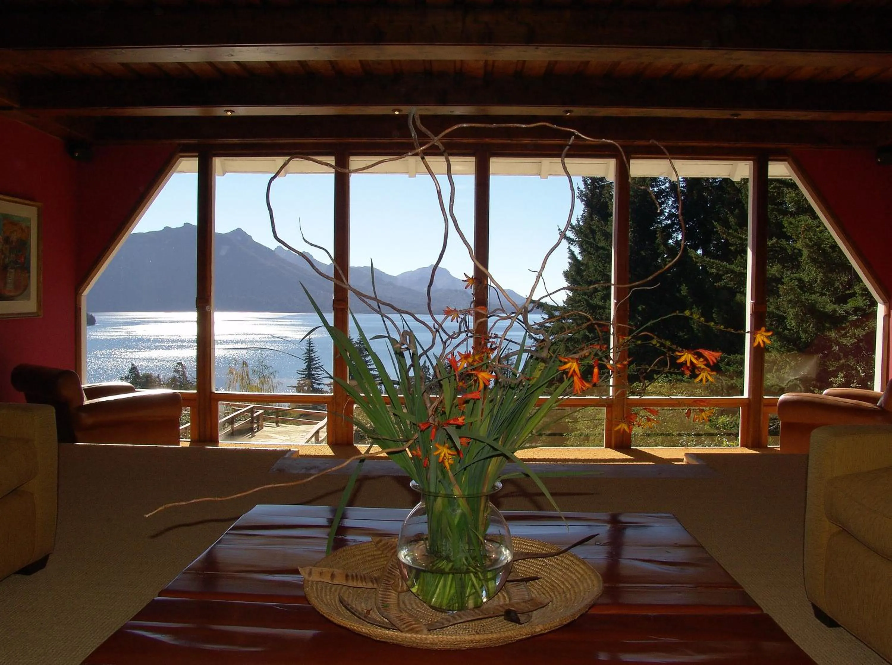 Lobby or reception in Hotel Tunquelén