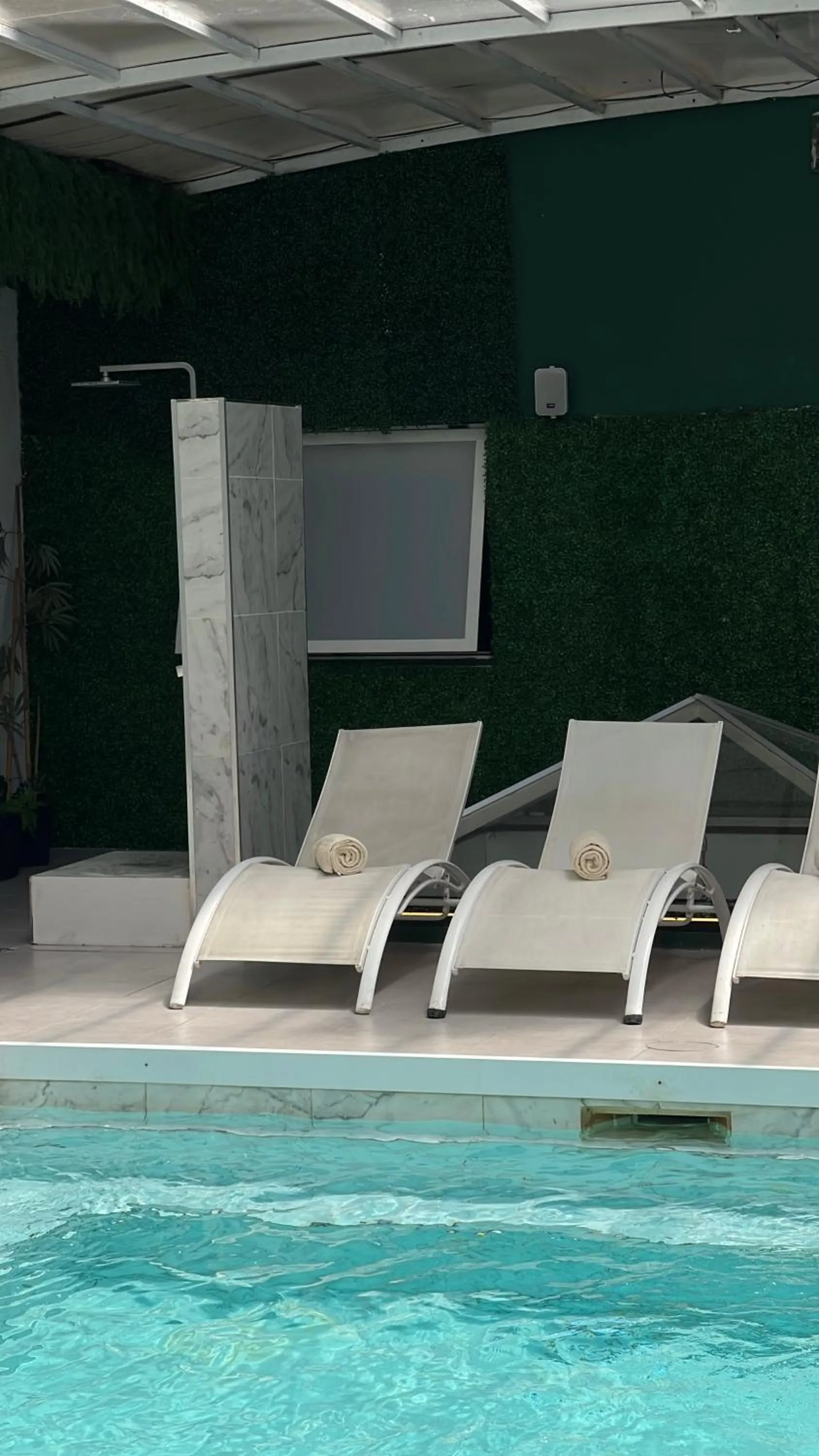 Pool view in Ker Recoleta Hotel