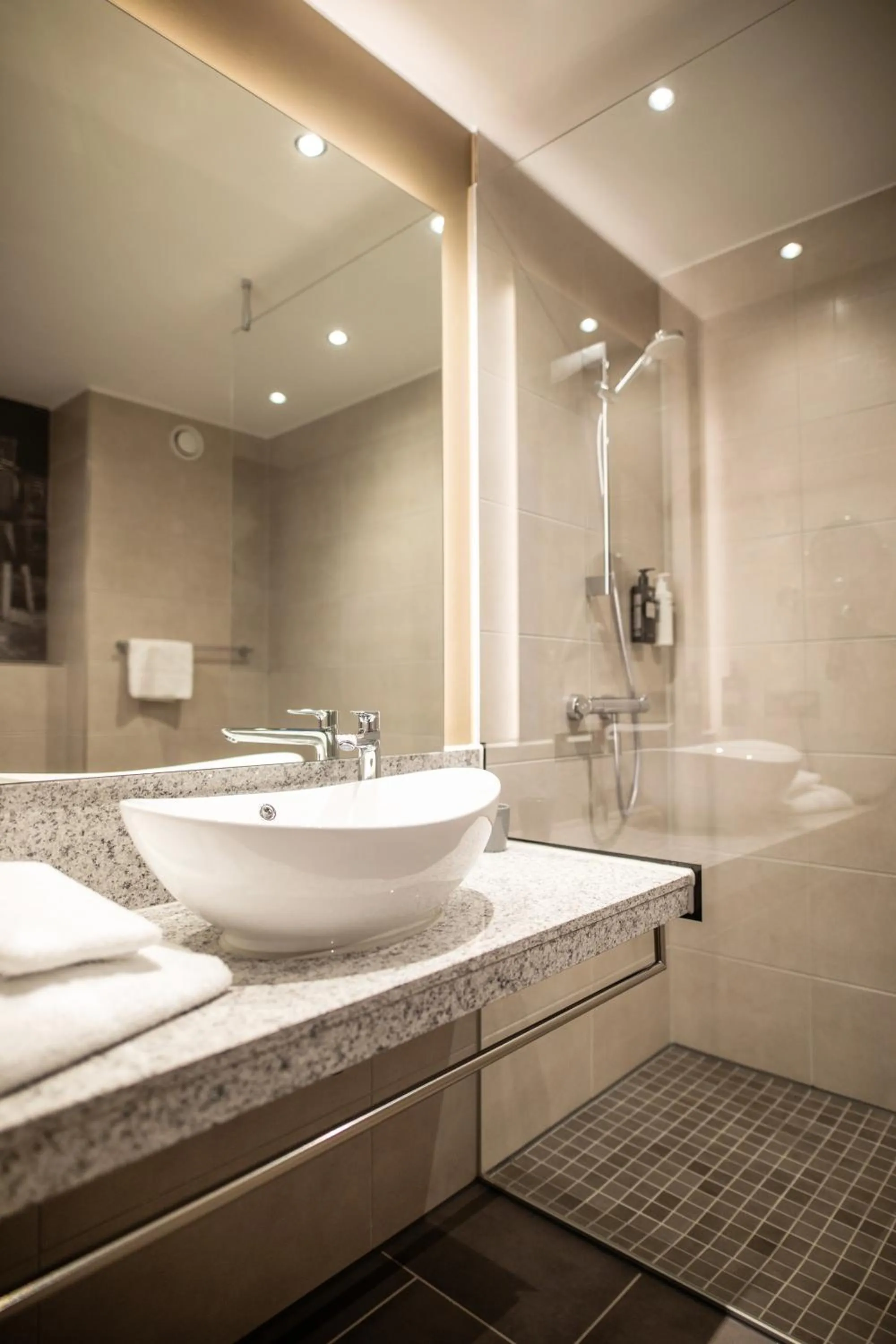 Bathroom in Das Steinmüller Hotel