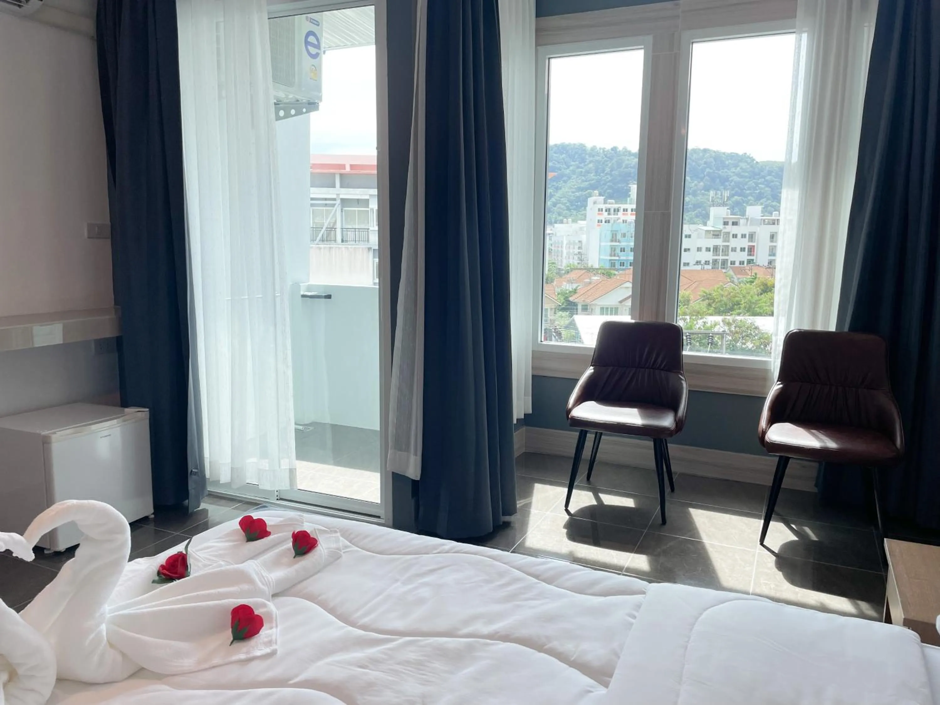 View (from property/room), Bed in Le Cartier