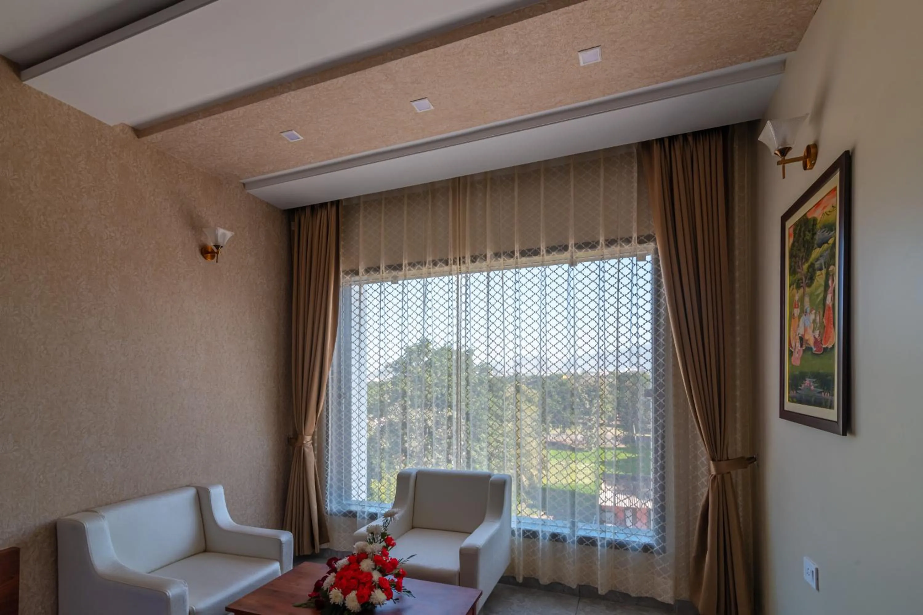 Living room in Savitri Resort