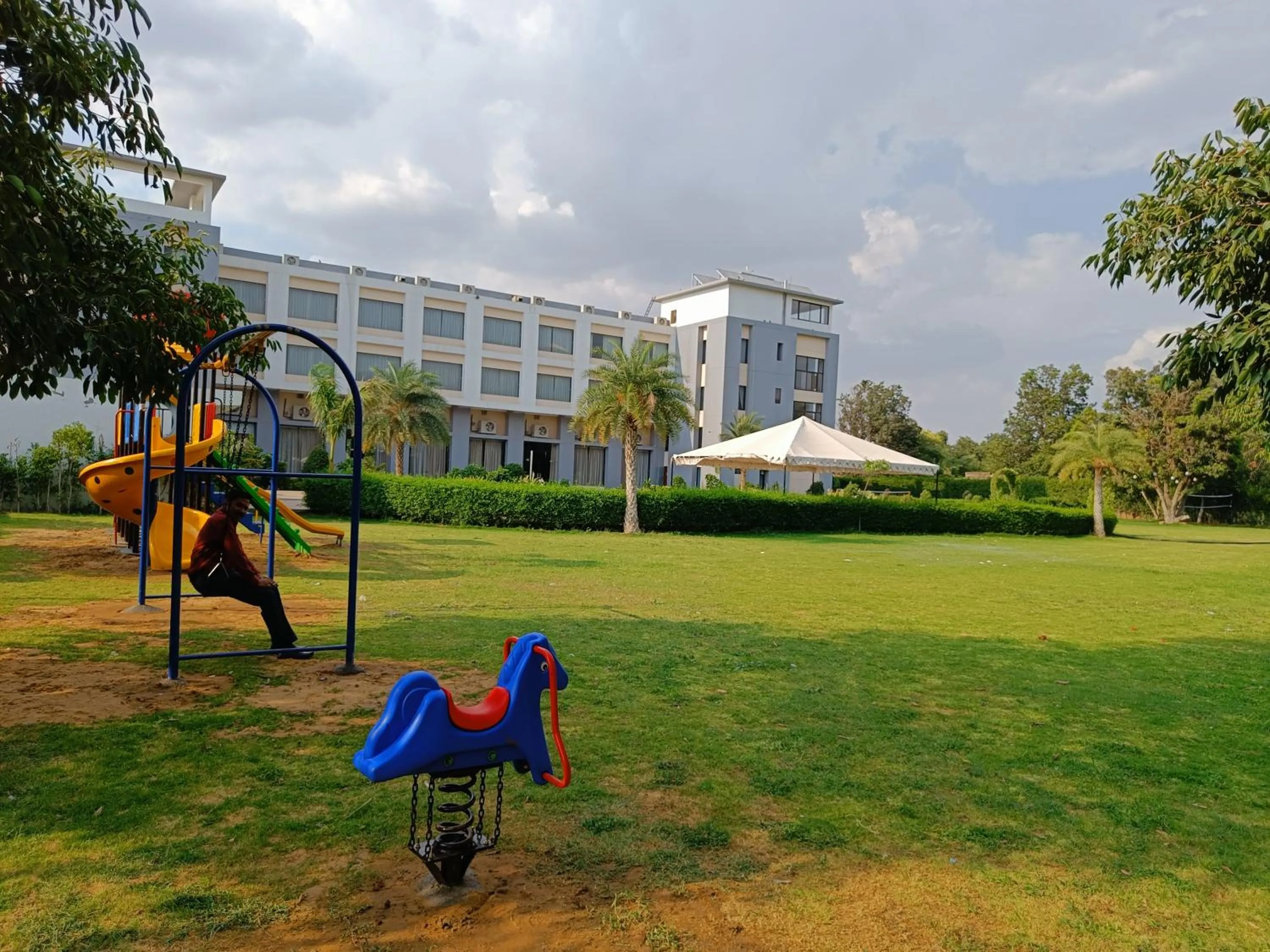 Children play ground in Savitri Resort