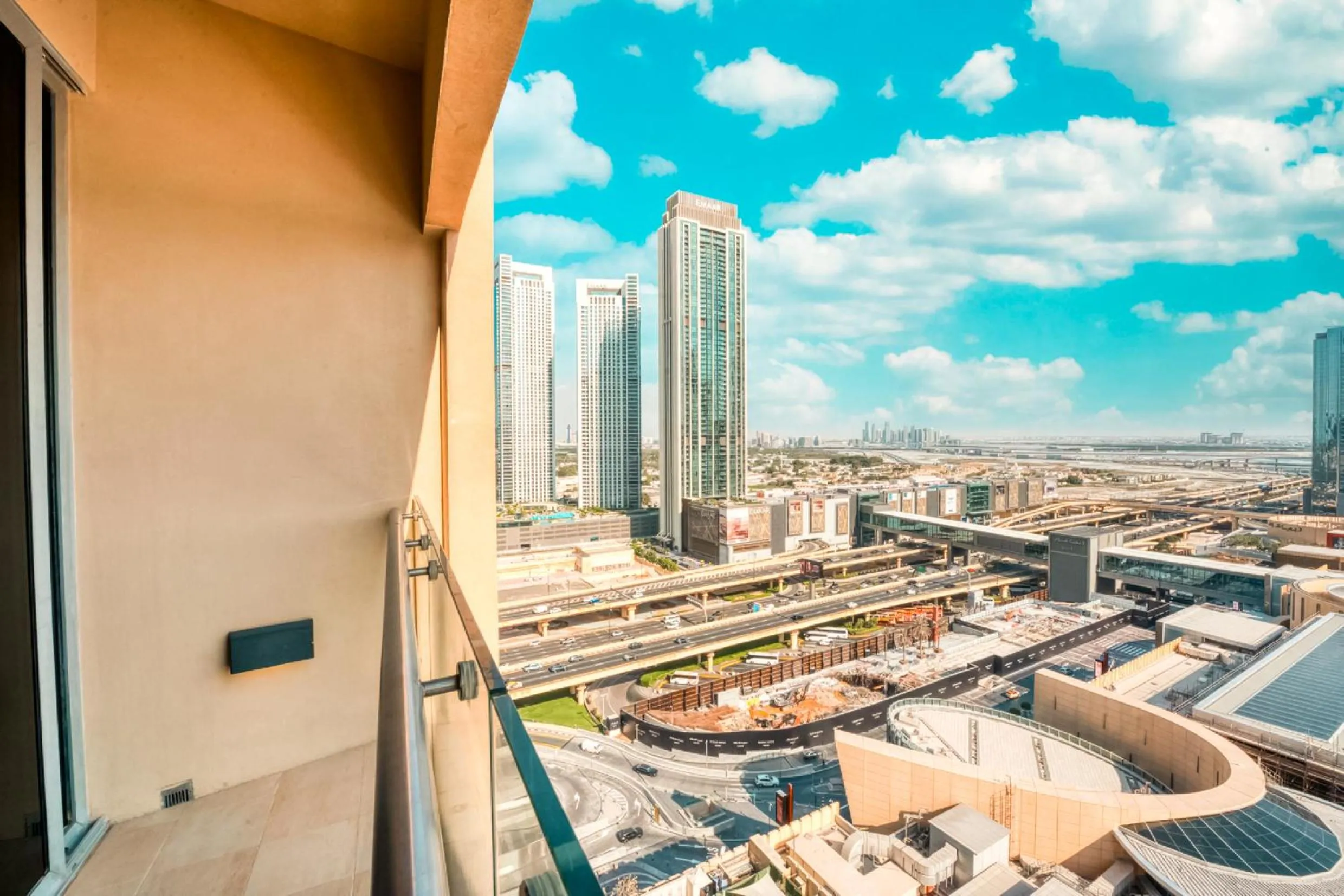 View (from property/room) in Emaar Fashion Avenue one bedroom - Formerly Address Dubai Mall Four Apple Holiday Homes