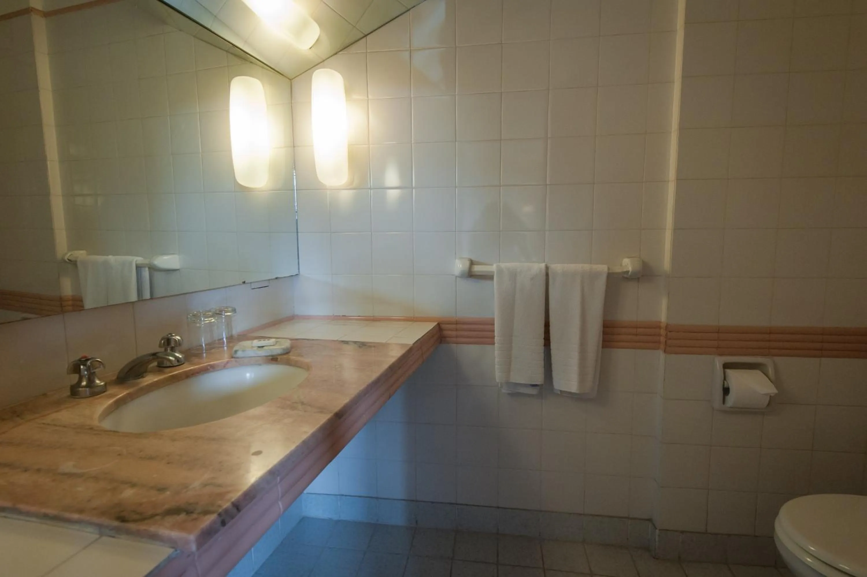 Toilet in Hotel del Bosque