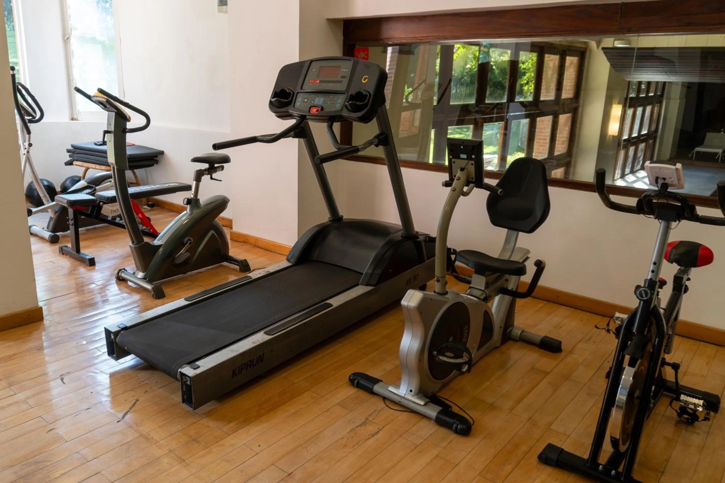 Fitness centre/facilities in Hotel del Bosque