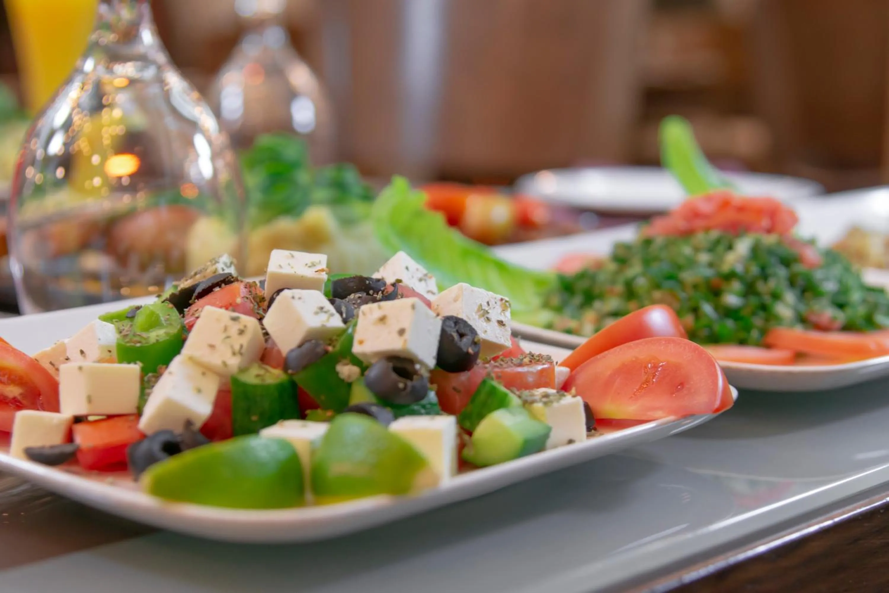 Food and drinks in Petra Elite Hotel