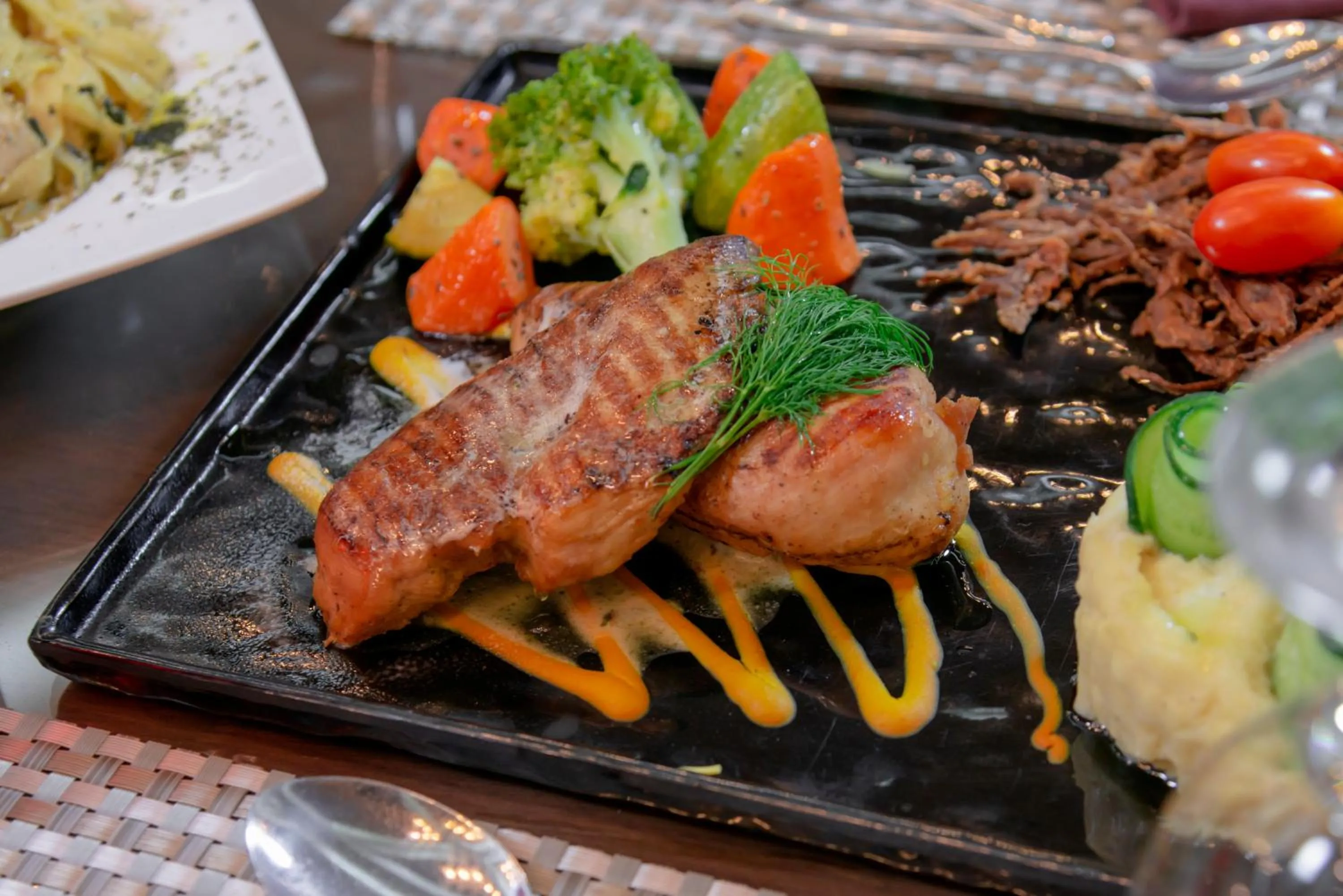 Food and drinks in Petra Elite Hotel