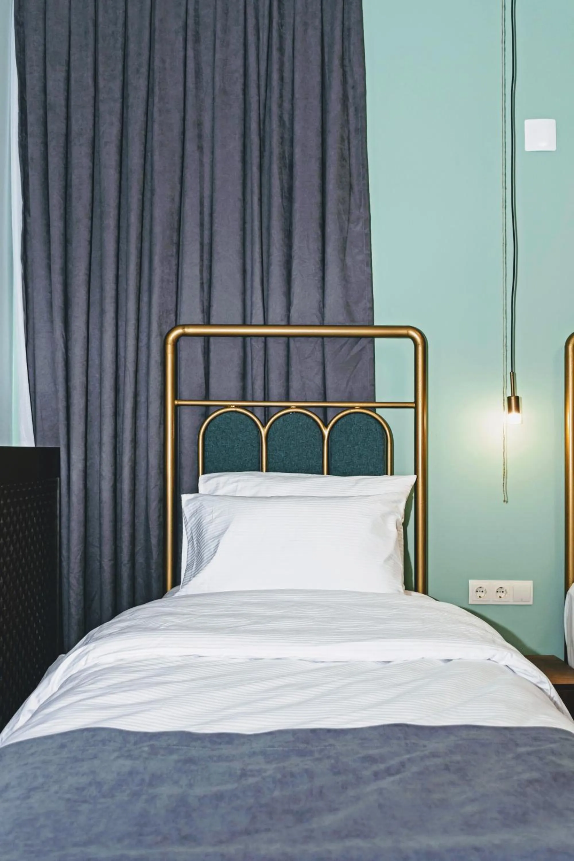 Bed in Paliani Hotel