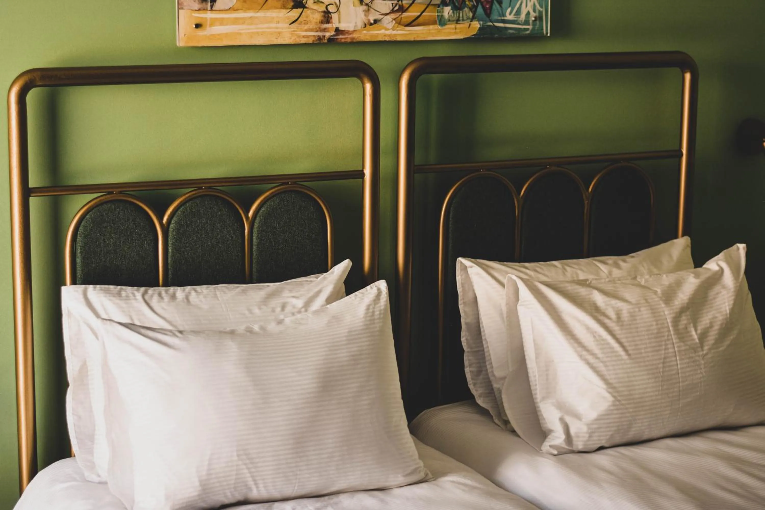 Bed in Paliani Hotel