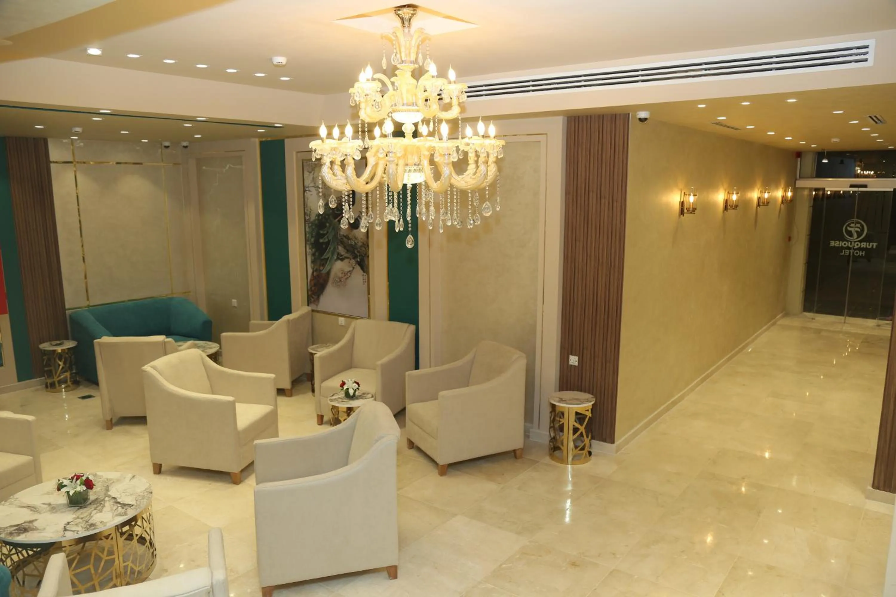 Lobby or reception in Turquoise Hotel