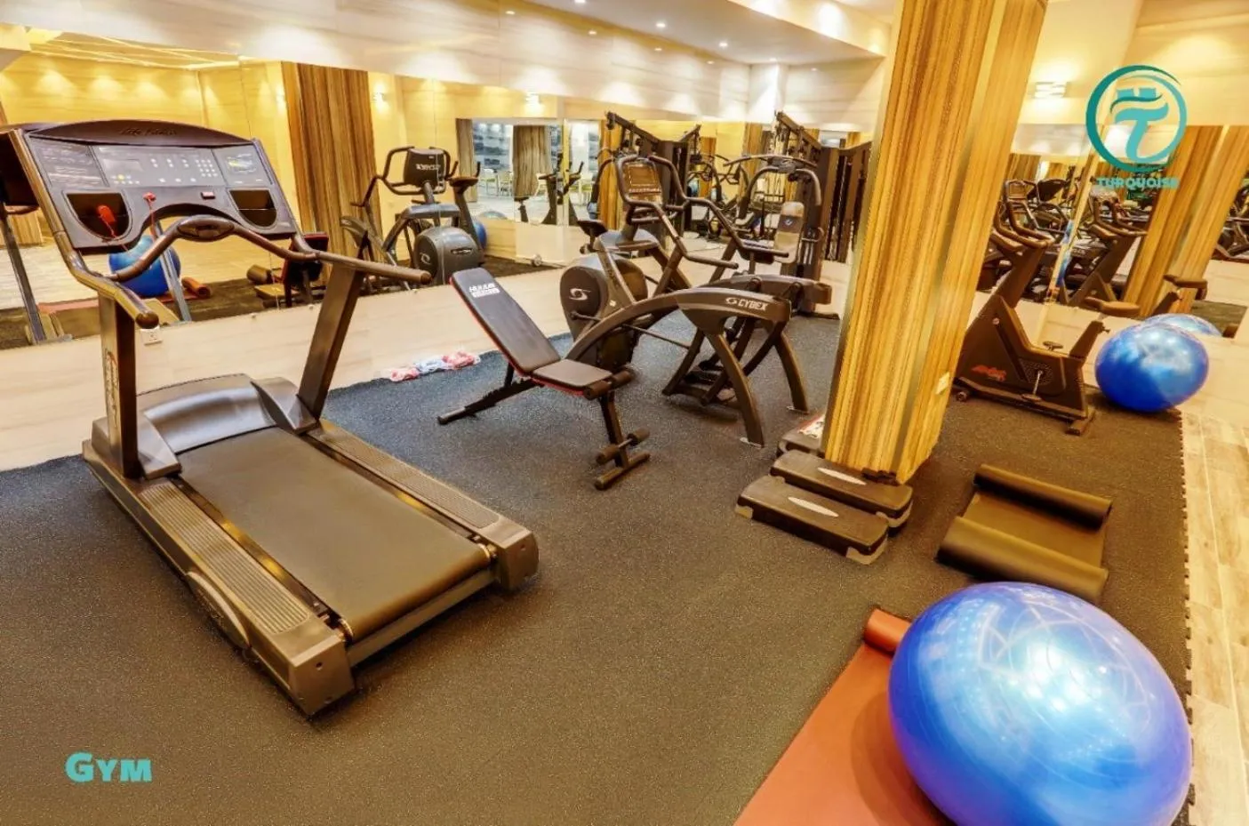 Fitness centre/facilities in Turquoise Hotel