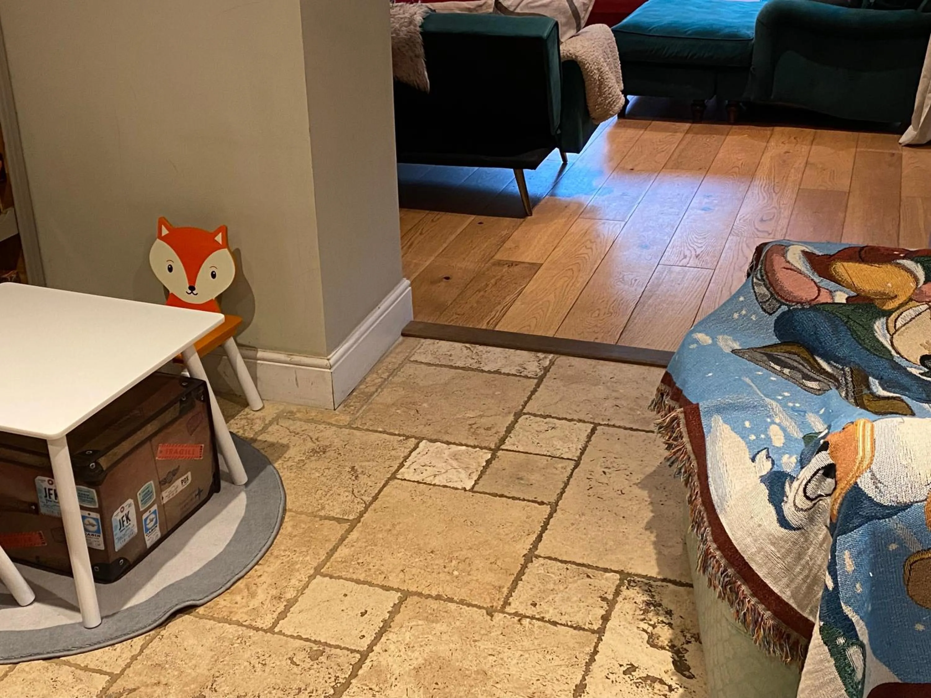 Living room in Stone Cottage