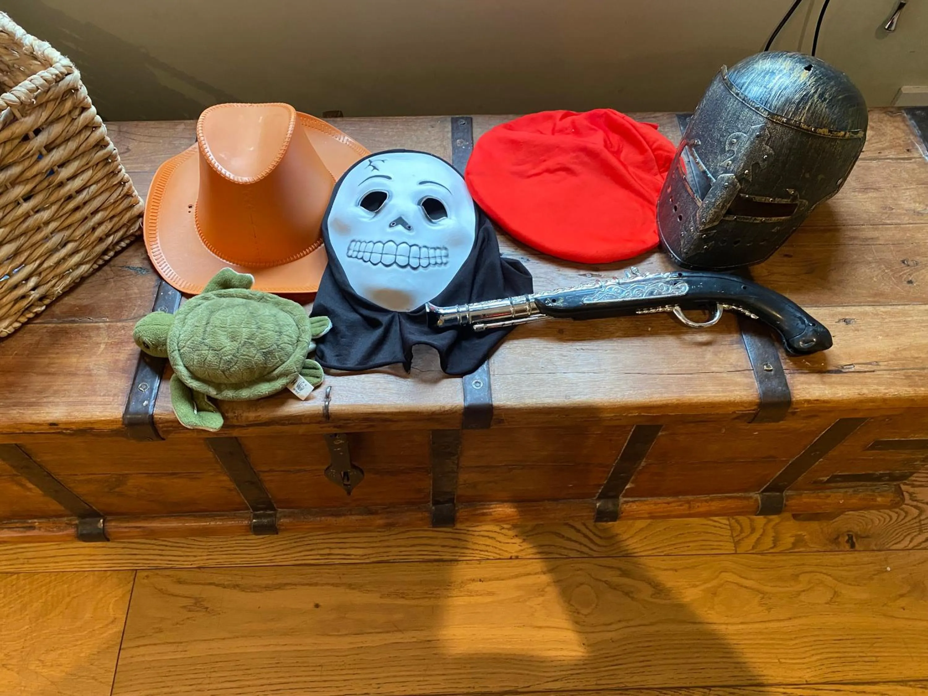 young children in Stone Cottage