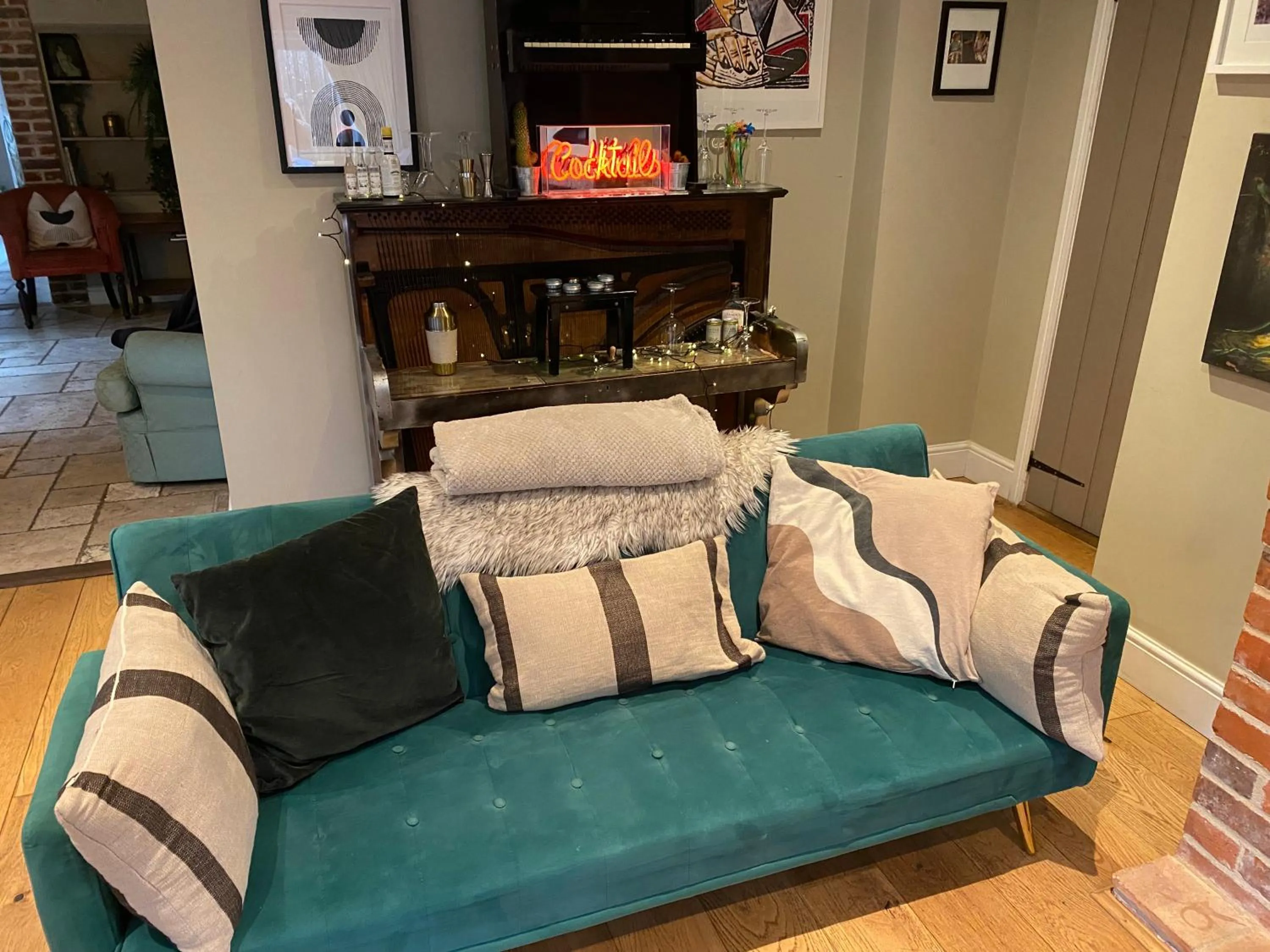 Living room in Stone Cottage
