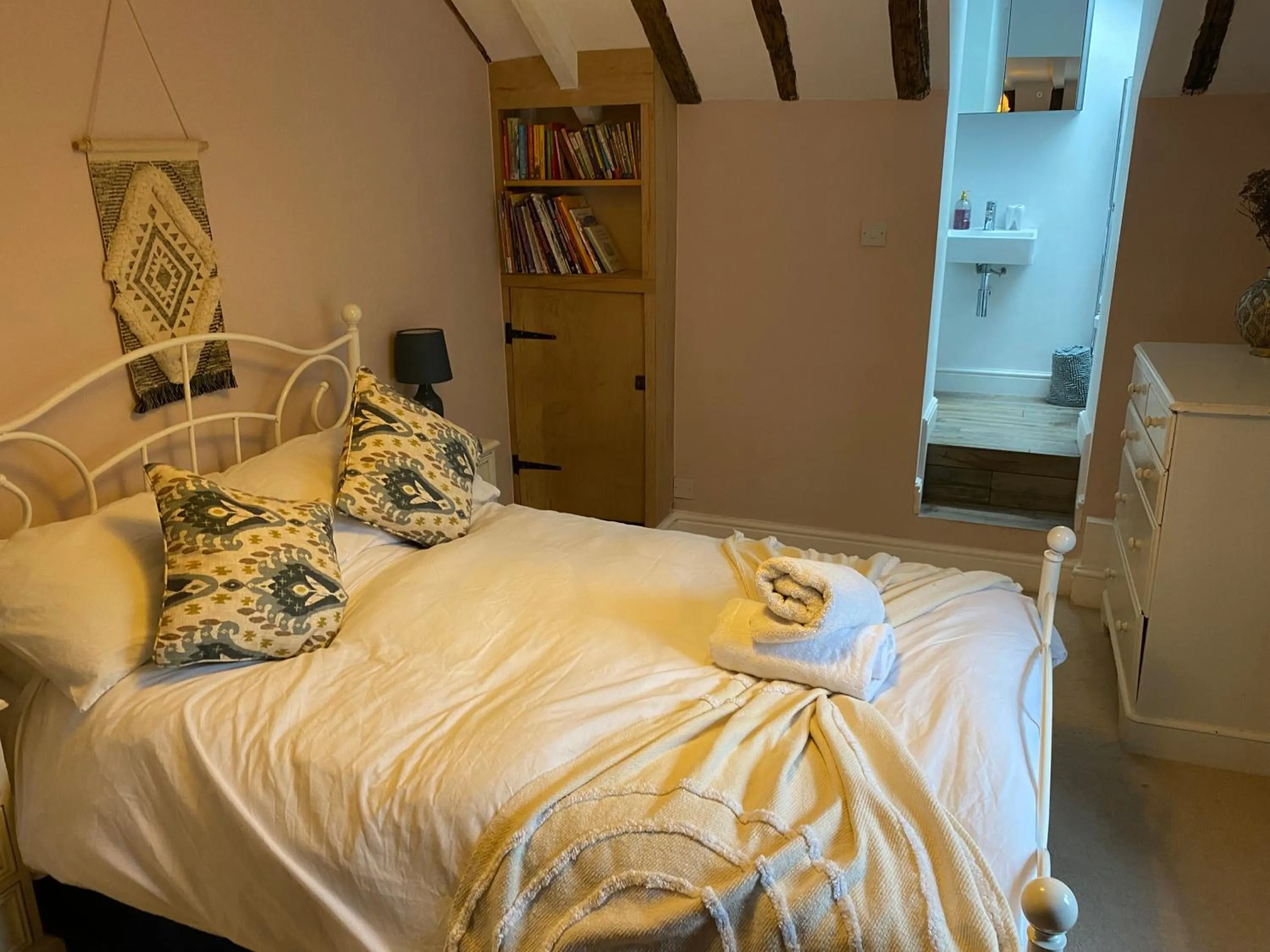 Bed in Stone Cottage