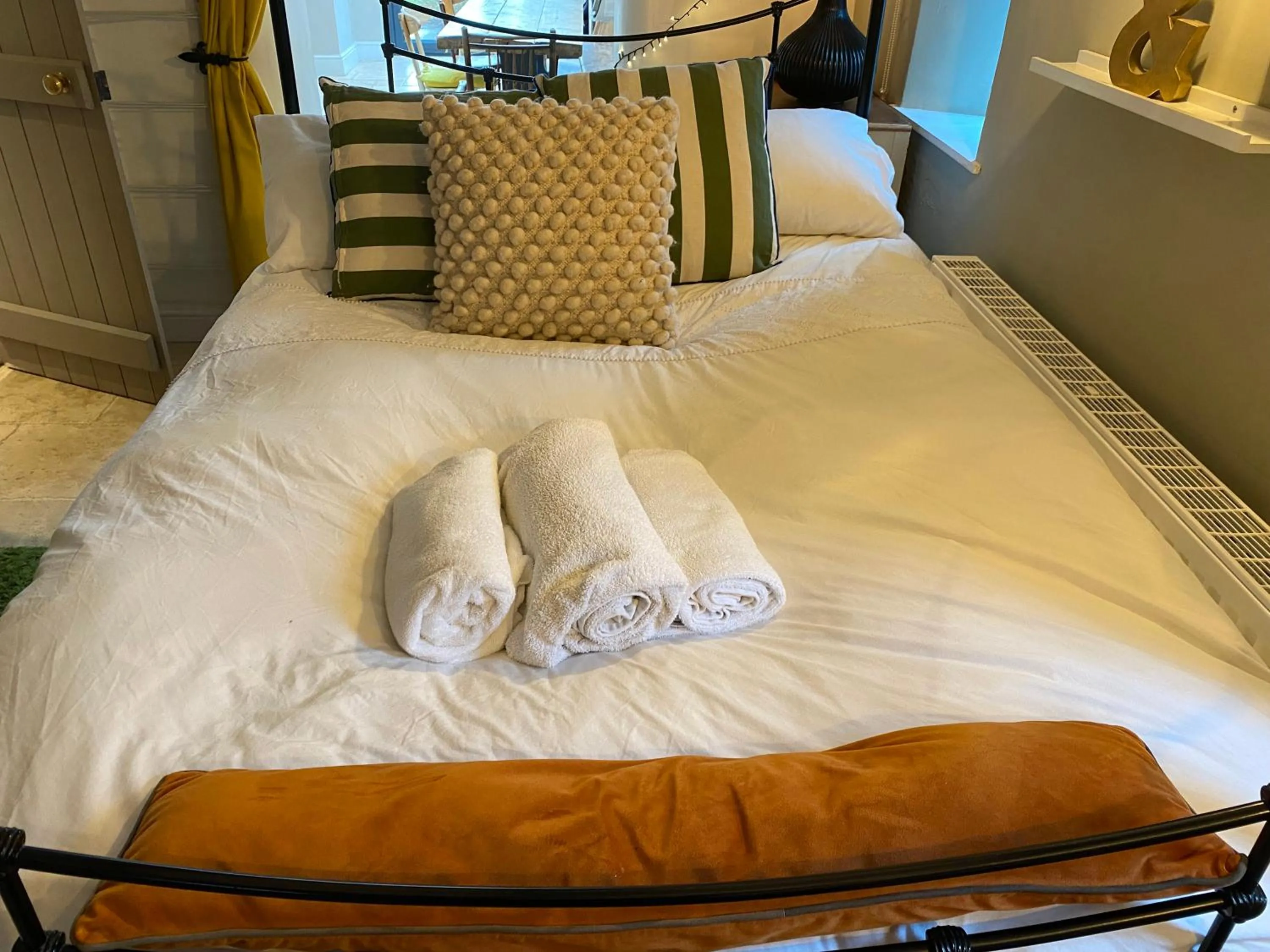 Bed in Stone Cottage
