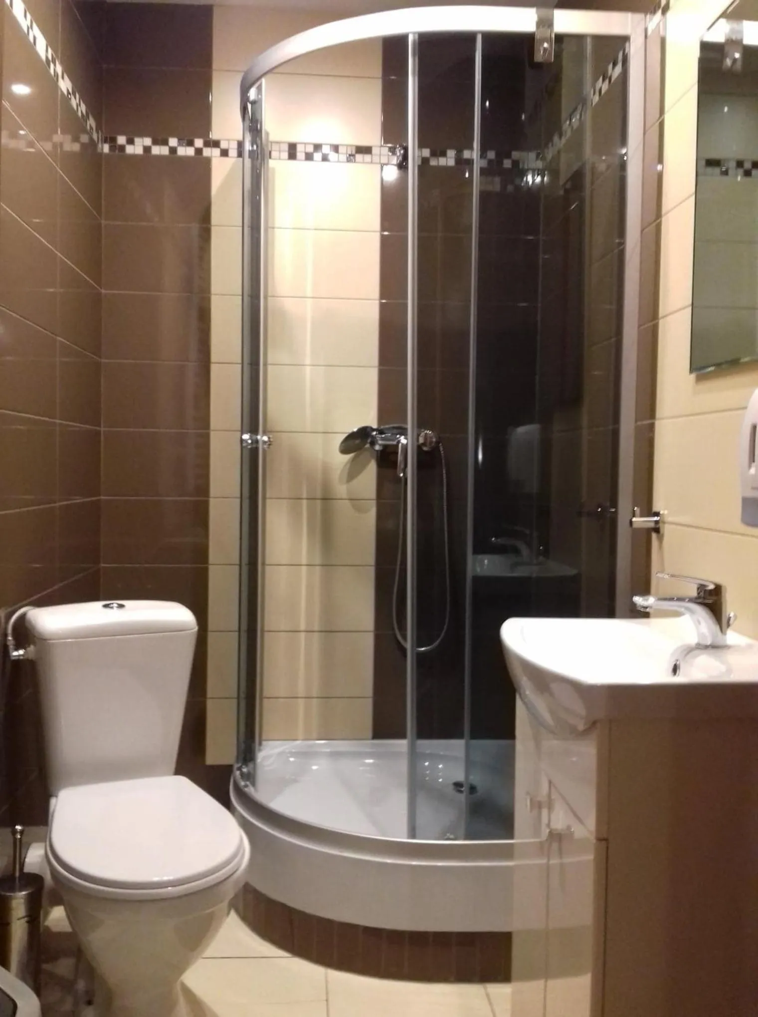 Shower in Dom Gościnny Gerus