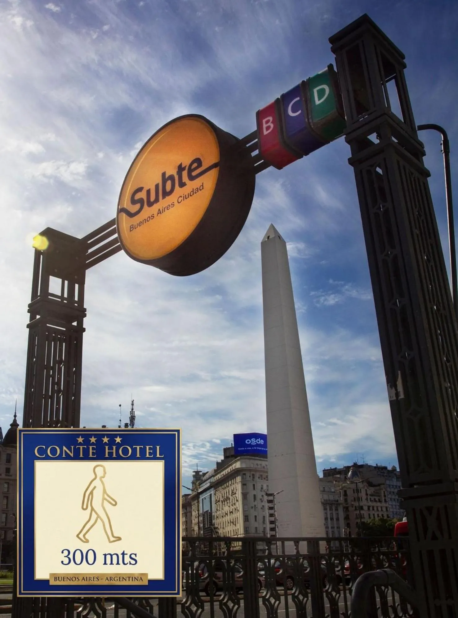 Nearby landmark in Hotel Conte