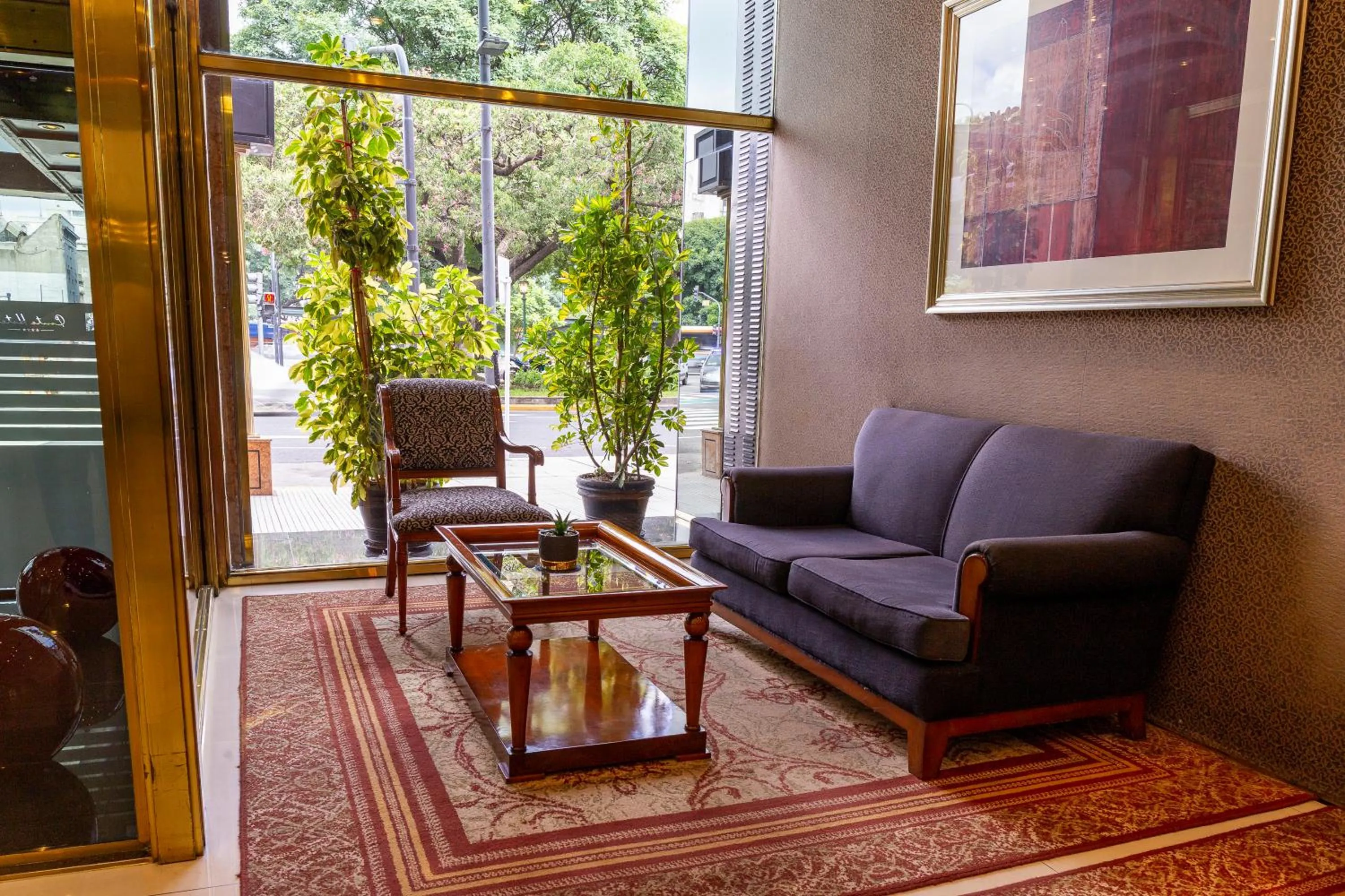 Living room in Hotel Conte