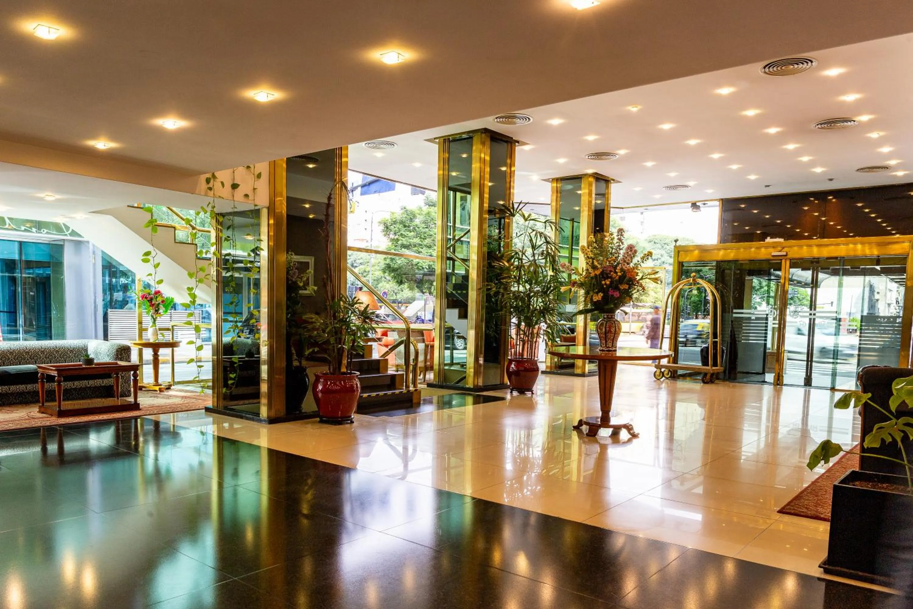 Lobby or reception in Hotel Conte