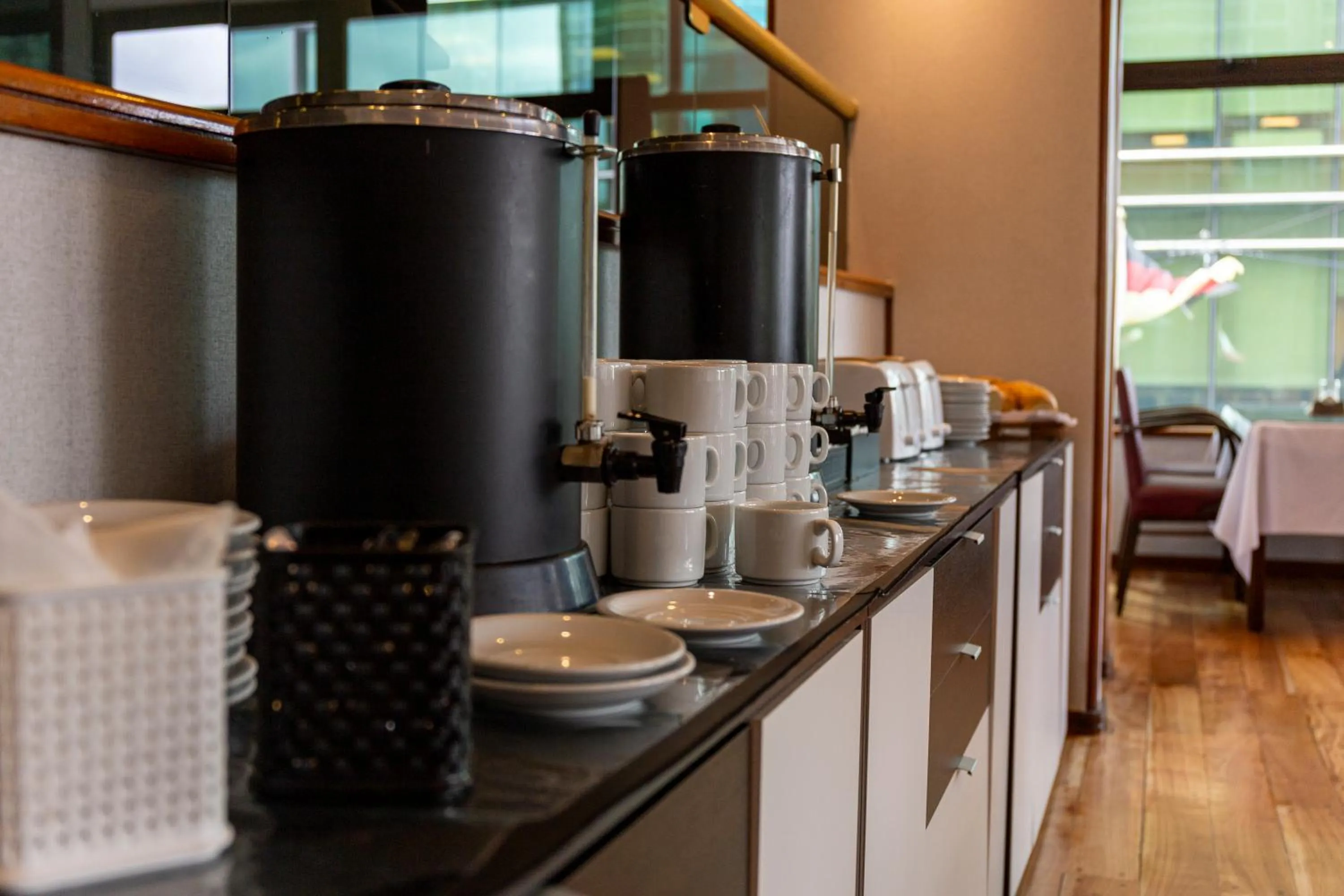 Coffee/tea facilities in Hotel Conte