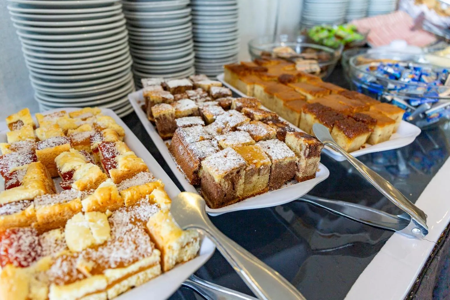 Buffet breakfast in Hotel Conte