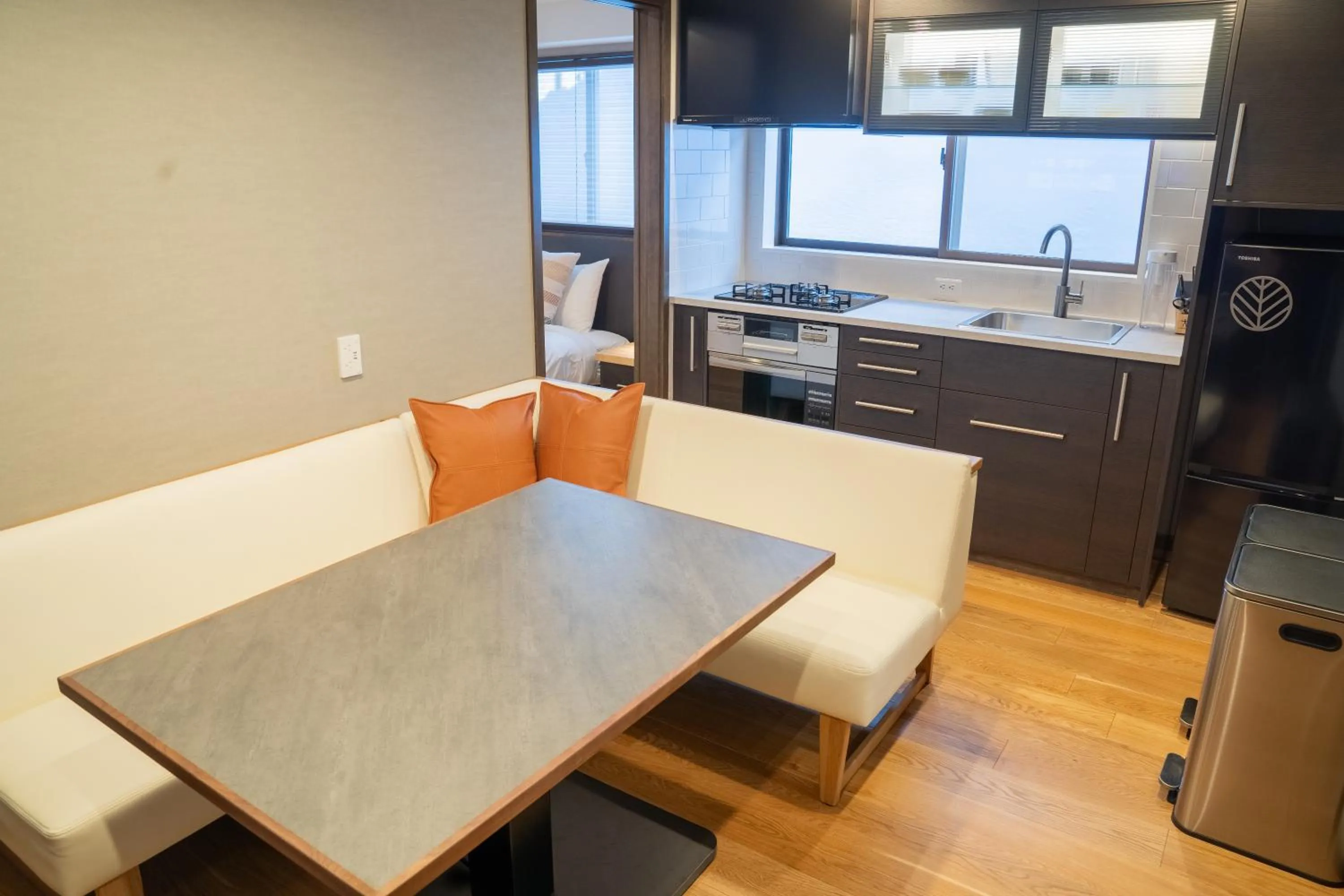 Kitchen or kitchenette in T Square Hakuba