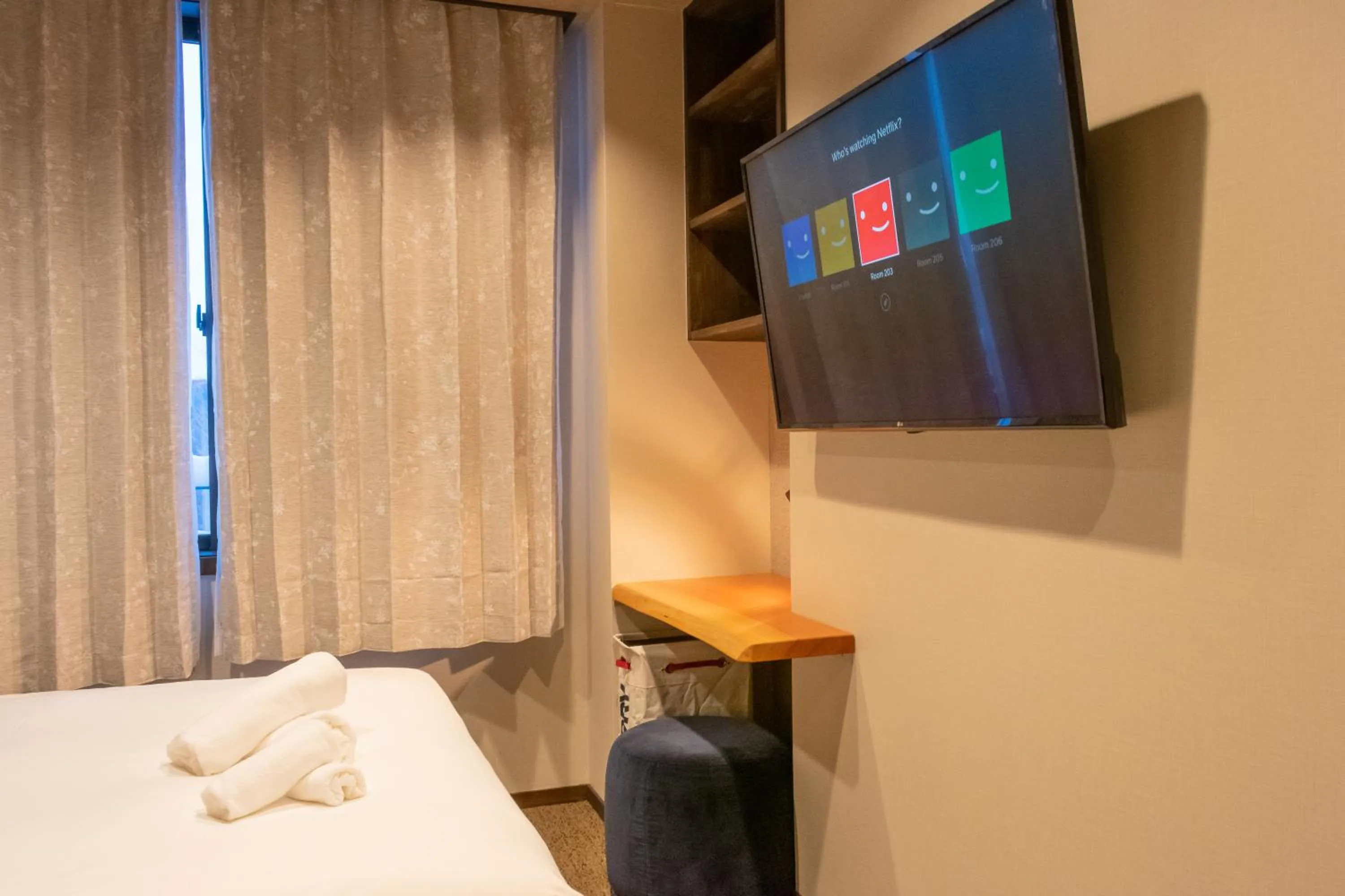 Bed in T Square Hakuba