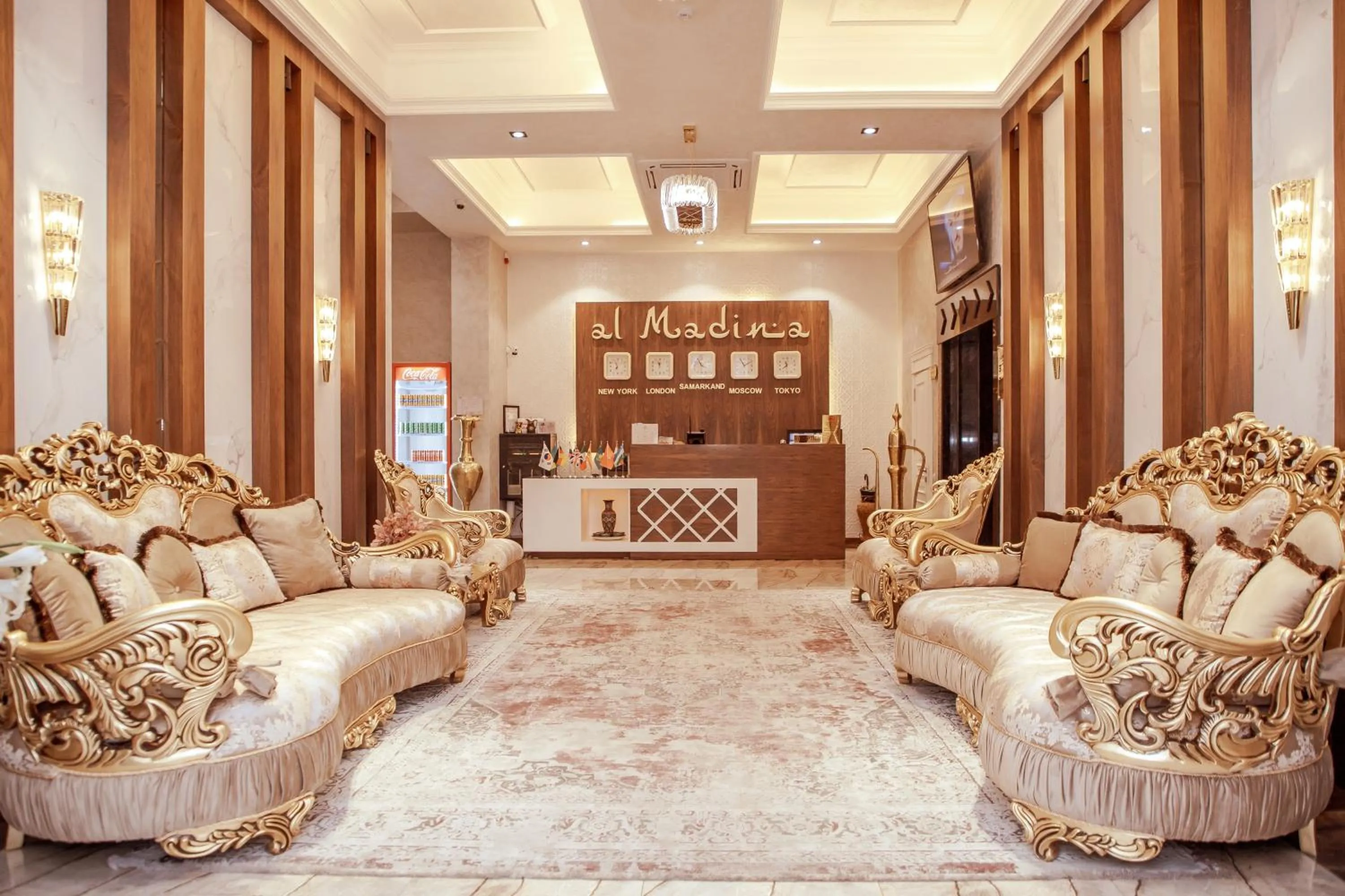 Property building in al Madina Hotel Samarkand