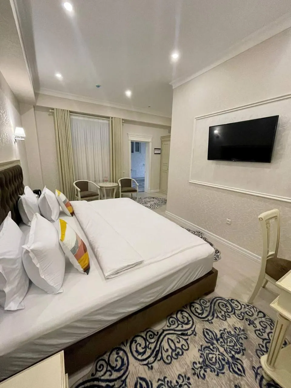 Bedroom, Bed in al Madina Hotel Samarkand