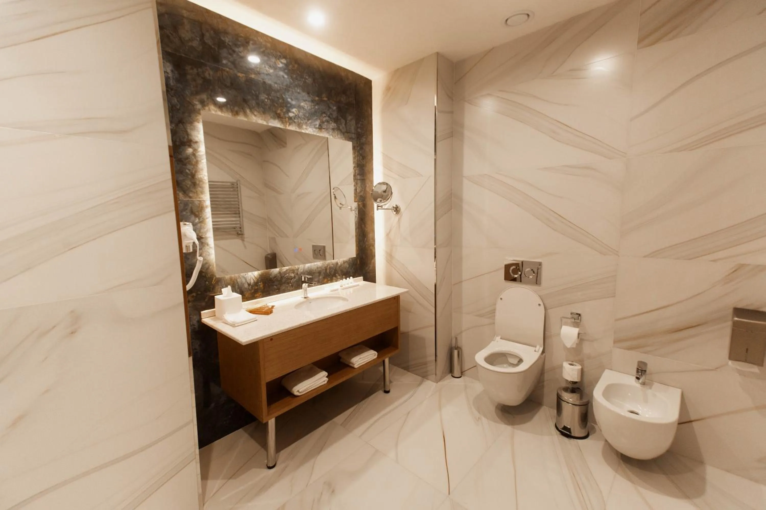 Bathroom in Farovon Khiva Hotel