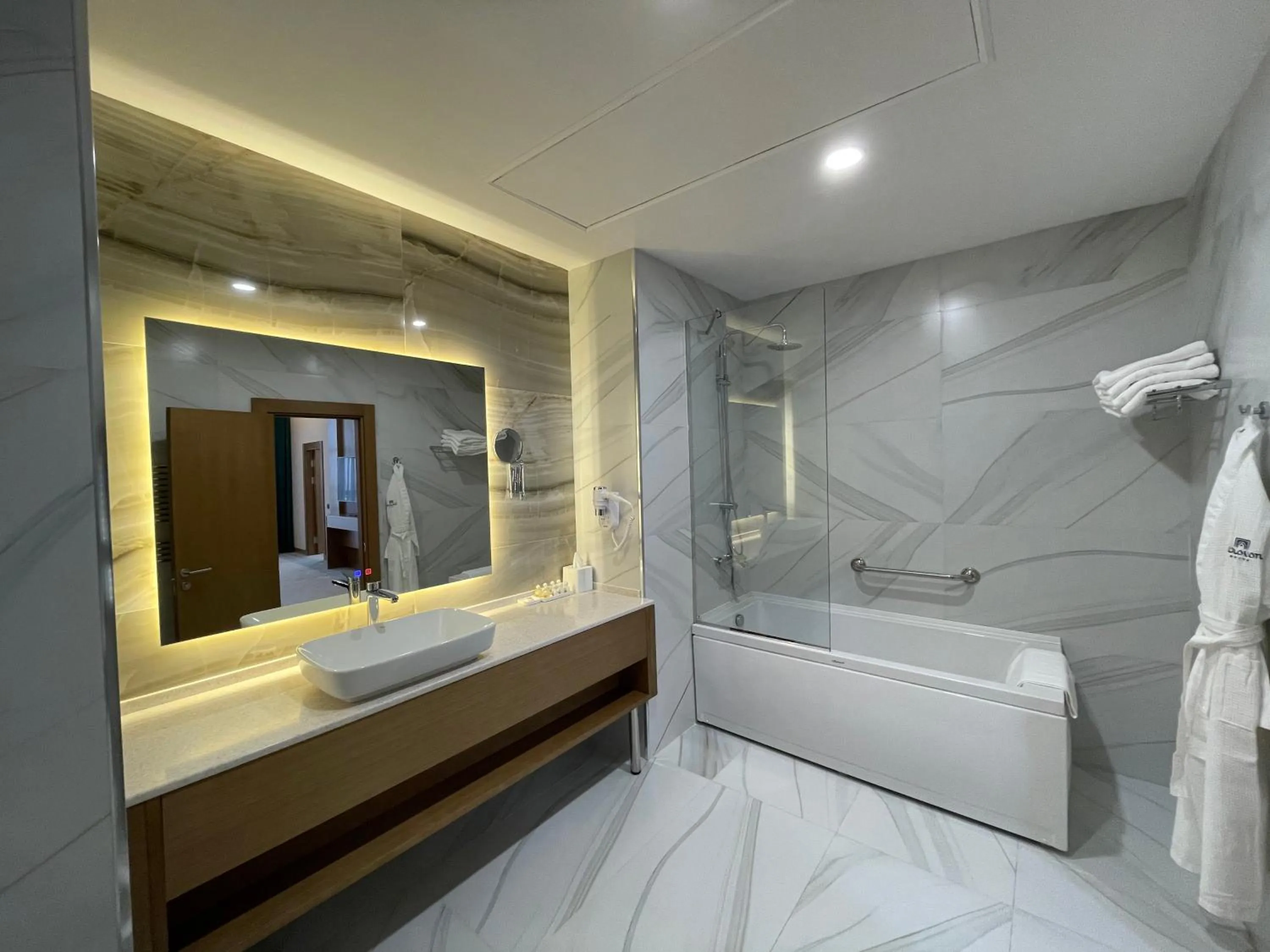 Bathroom in Farovon Khiva Hotel