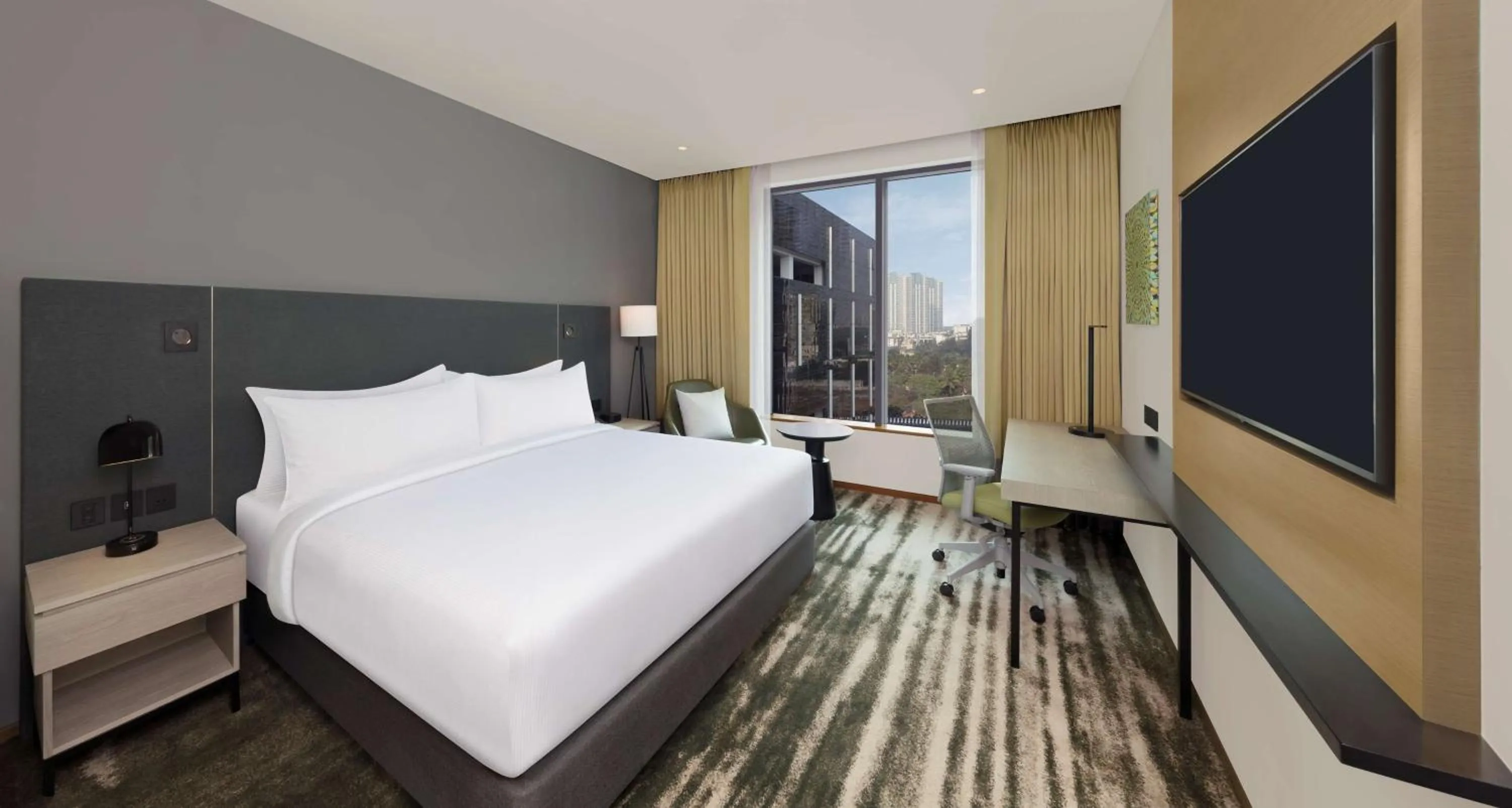 Bed in Hilton Garden Inn Bengaluru Embassy Manyata Business Park